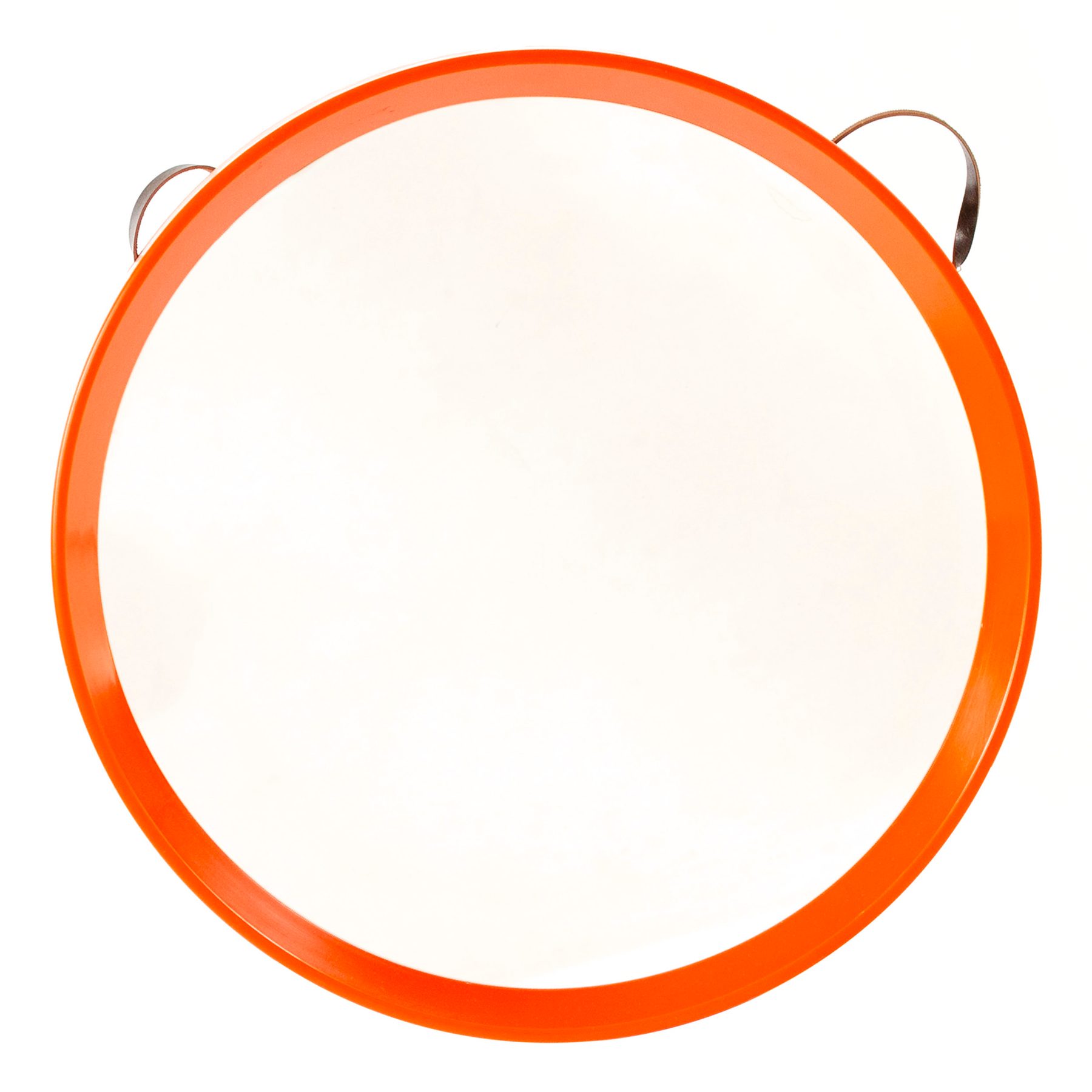 Round Leather Strap Mirror