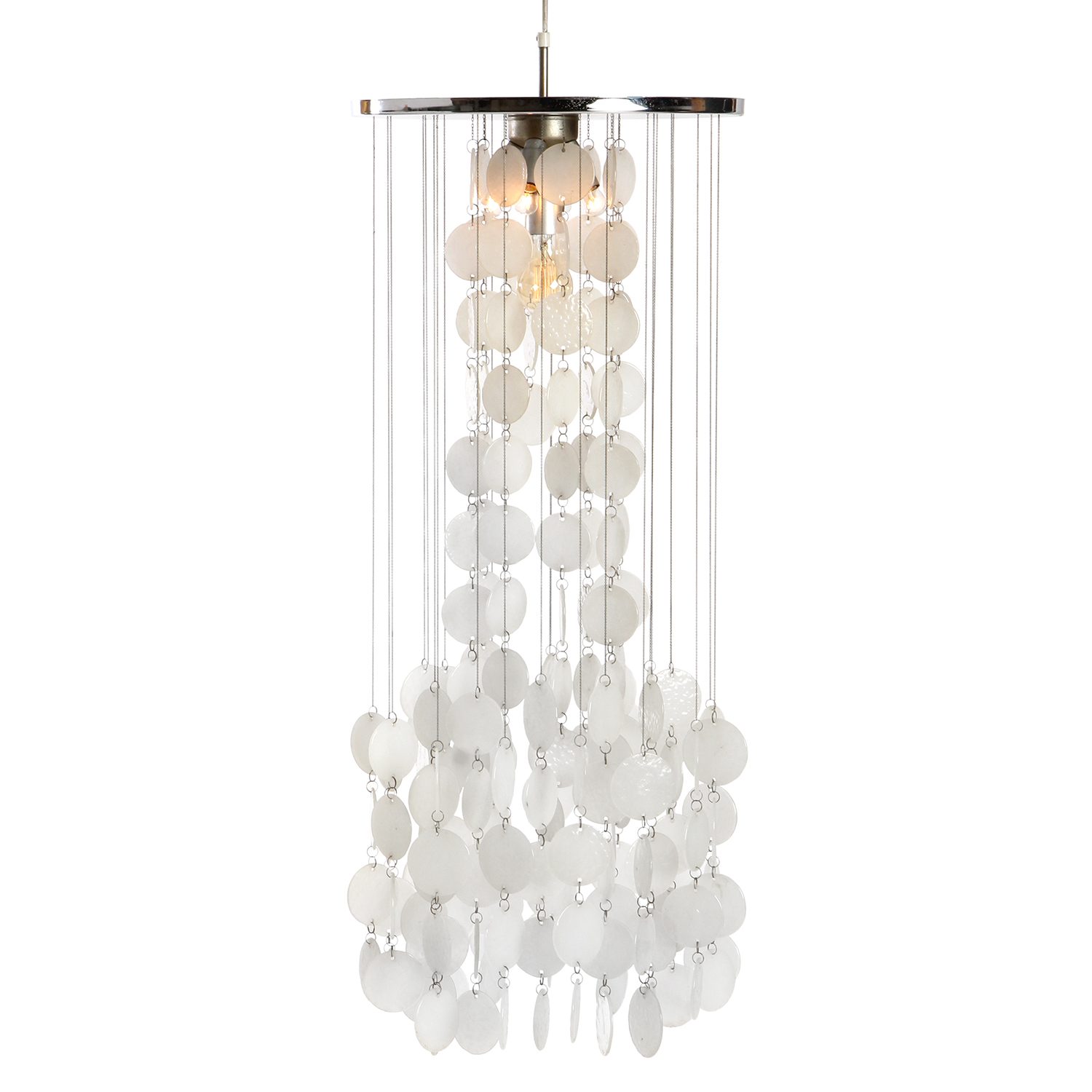 Murano Glass Disc Chandelier