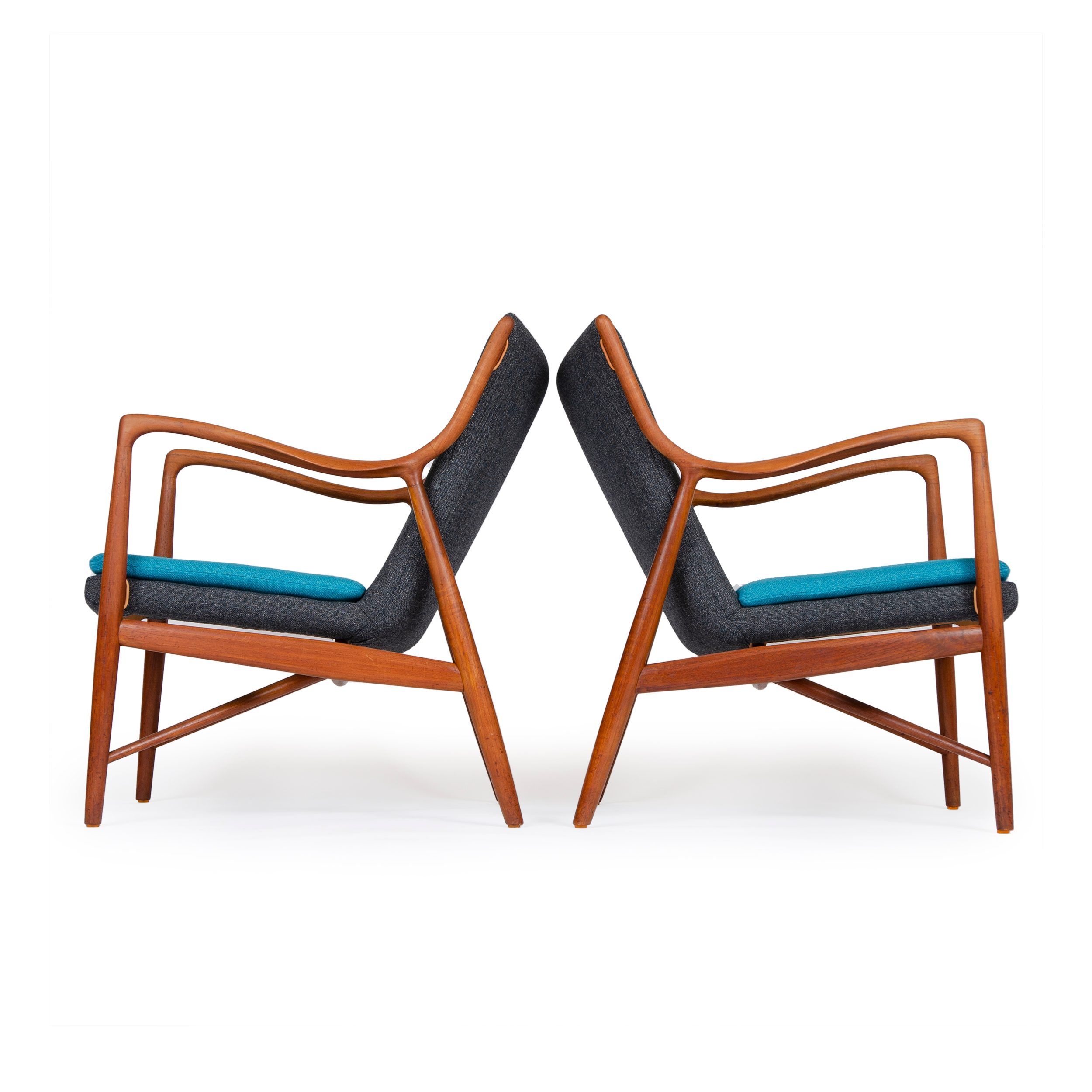 Perfect Pair of 45 Chairs