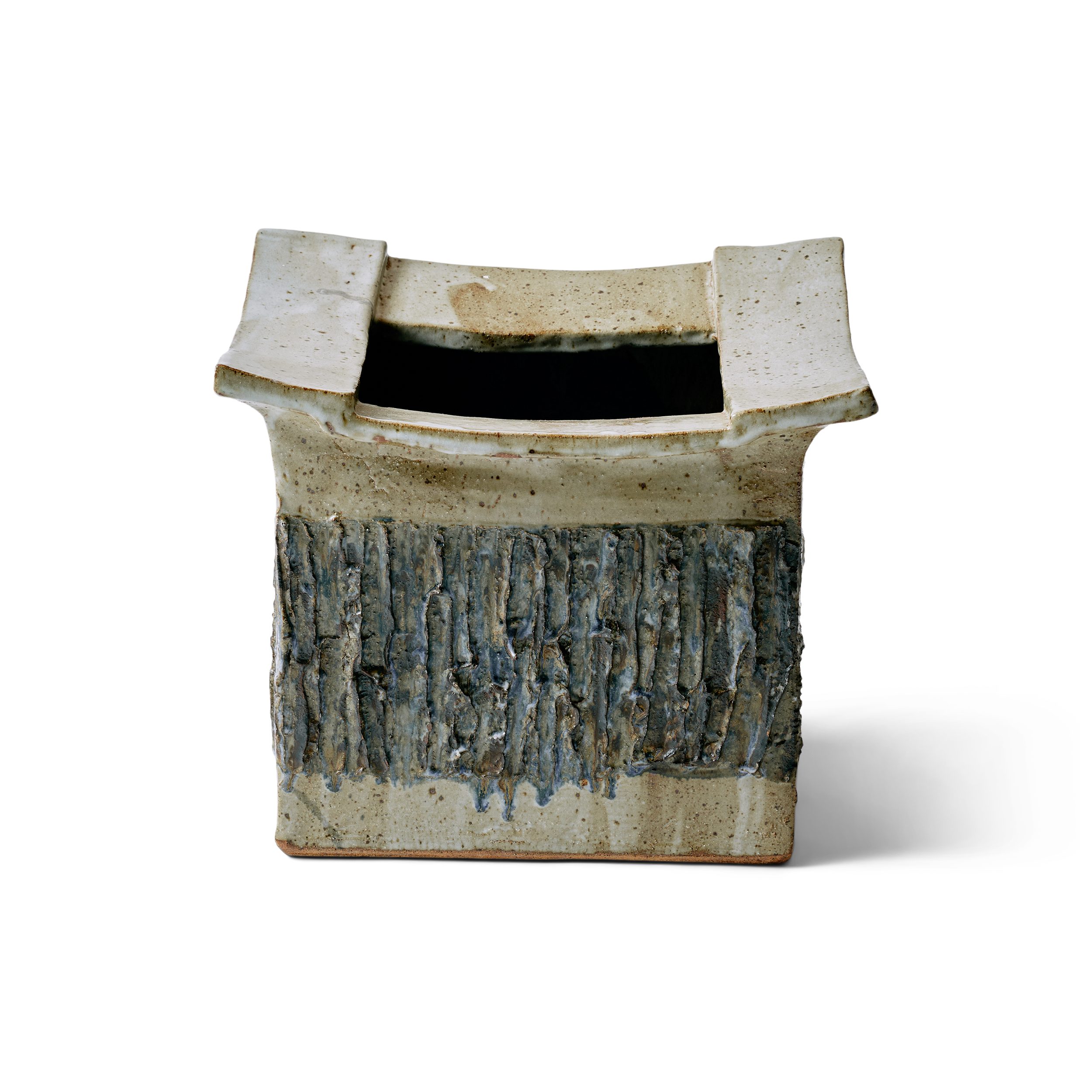 Square Form Studio Made Ceramic Planter