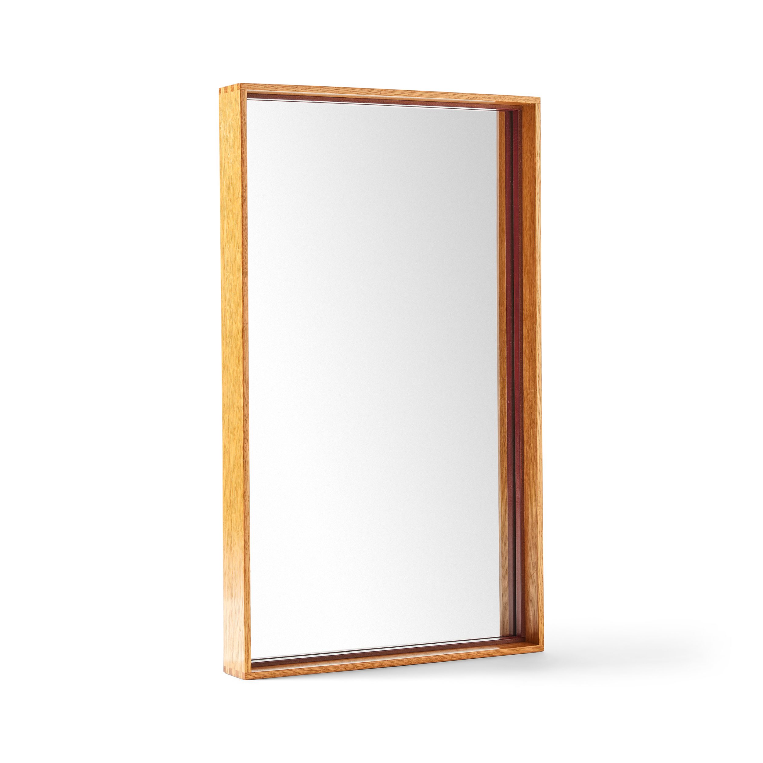 Thin Line Solid Wood Mirror