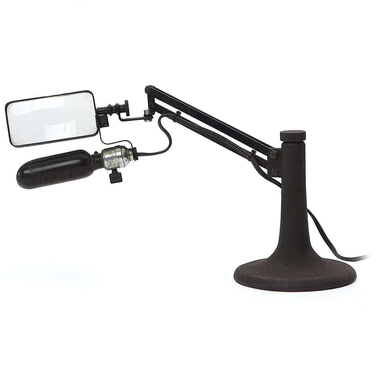 Desk Lamp with Magnifying Lens