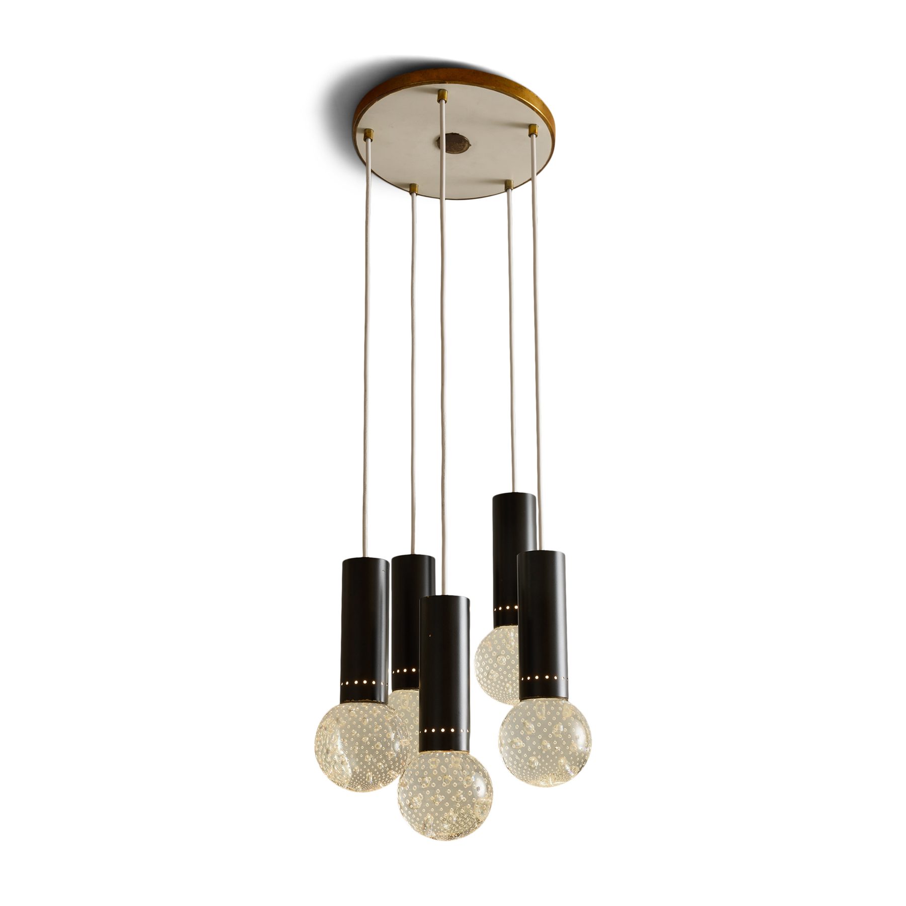 Murano Glass Five Sphere Pendant