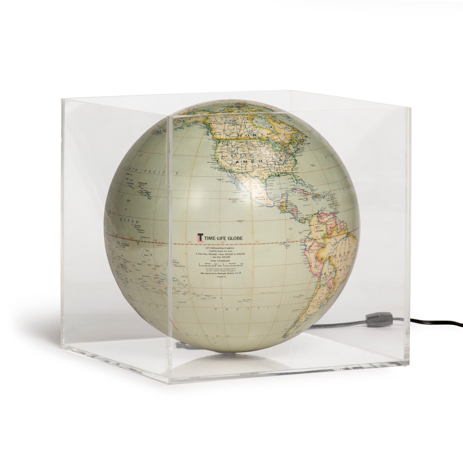Time-Life Globe Lamp
