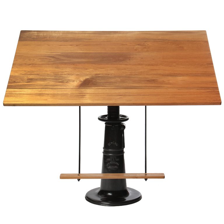 'Hi-Low' Brass Drafting Table