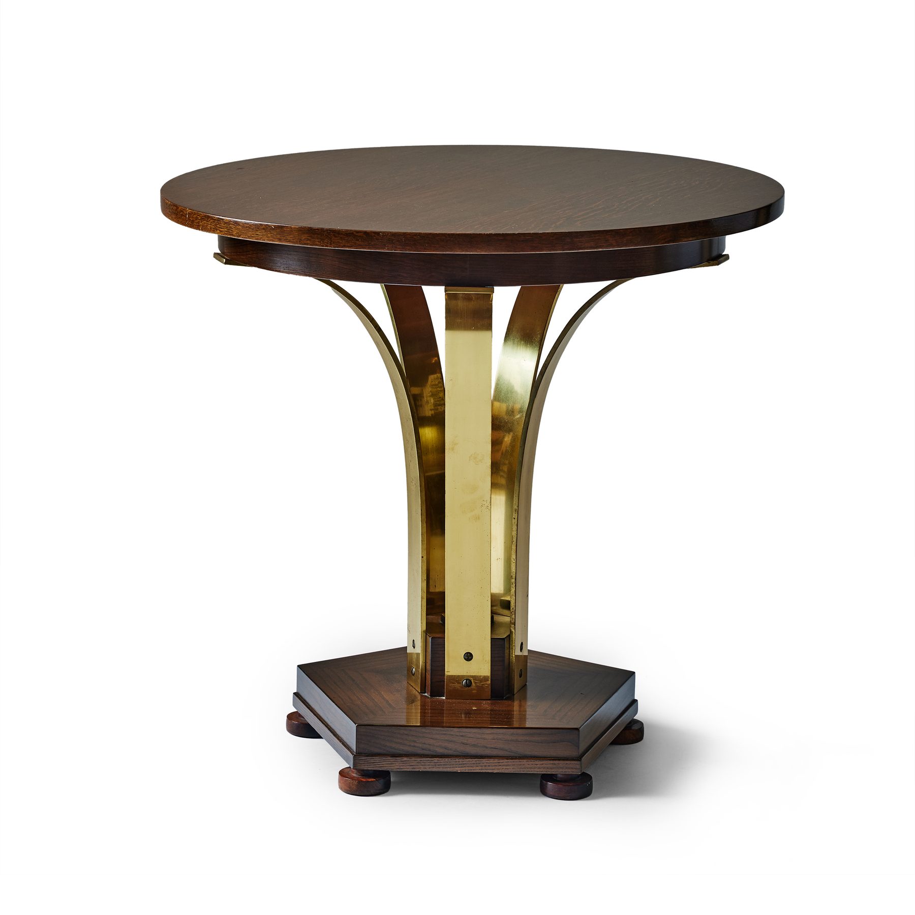 Pentagonal Base Side Table