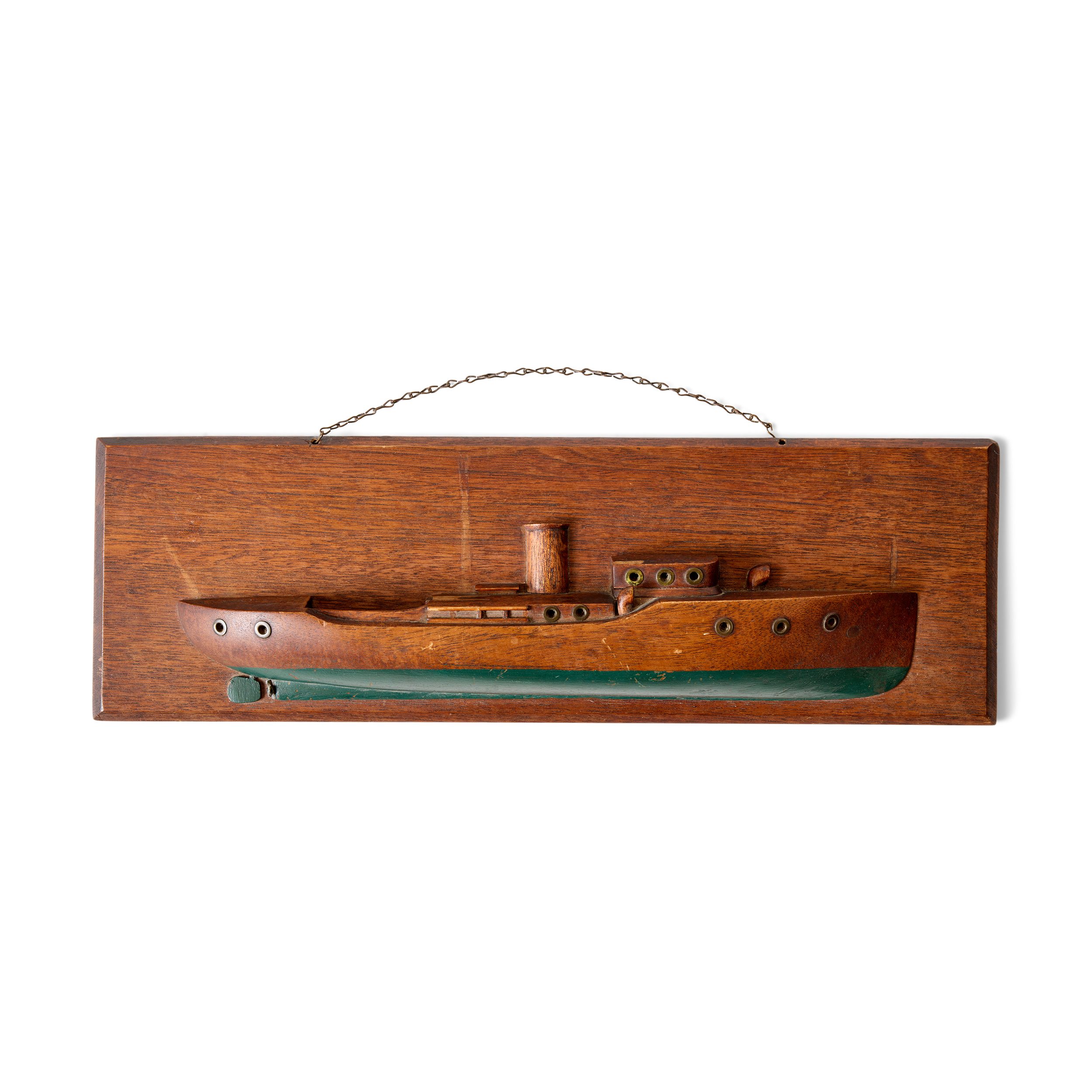 Antique Boat Hull Carving