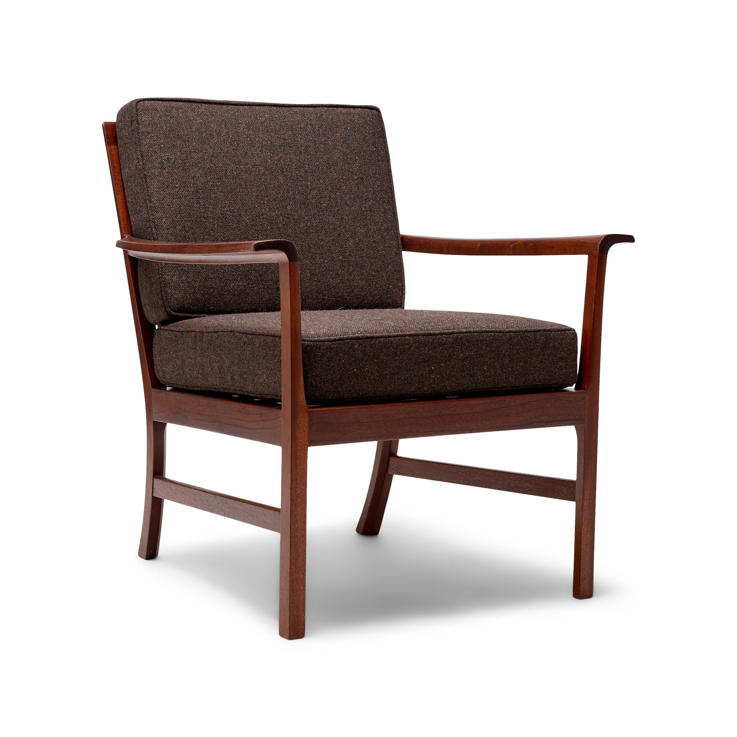 Mahogany Lounge Arm Chair