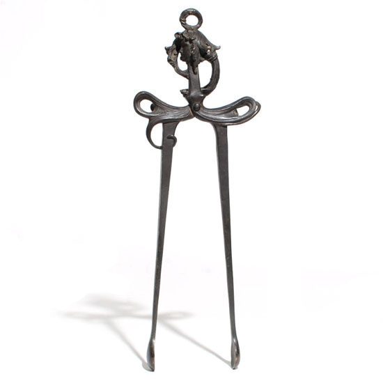 Bronze ‘Fire Tong’ Sculpture