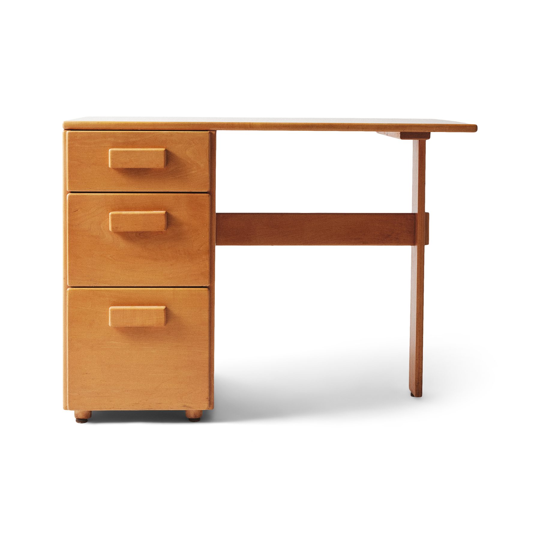 Solid Birch Work Desk