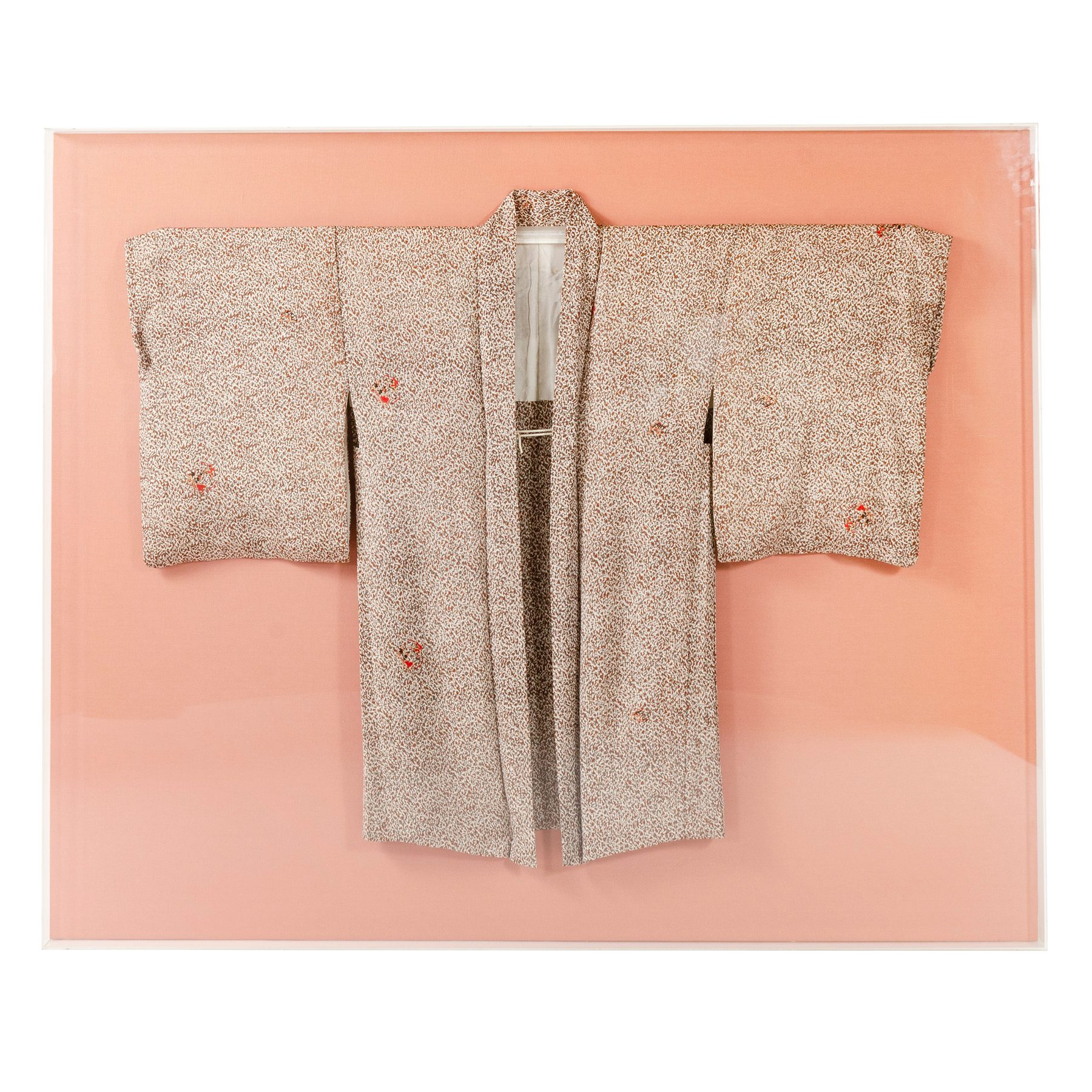 Haori or Kimono in Box Frame