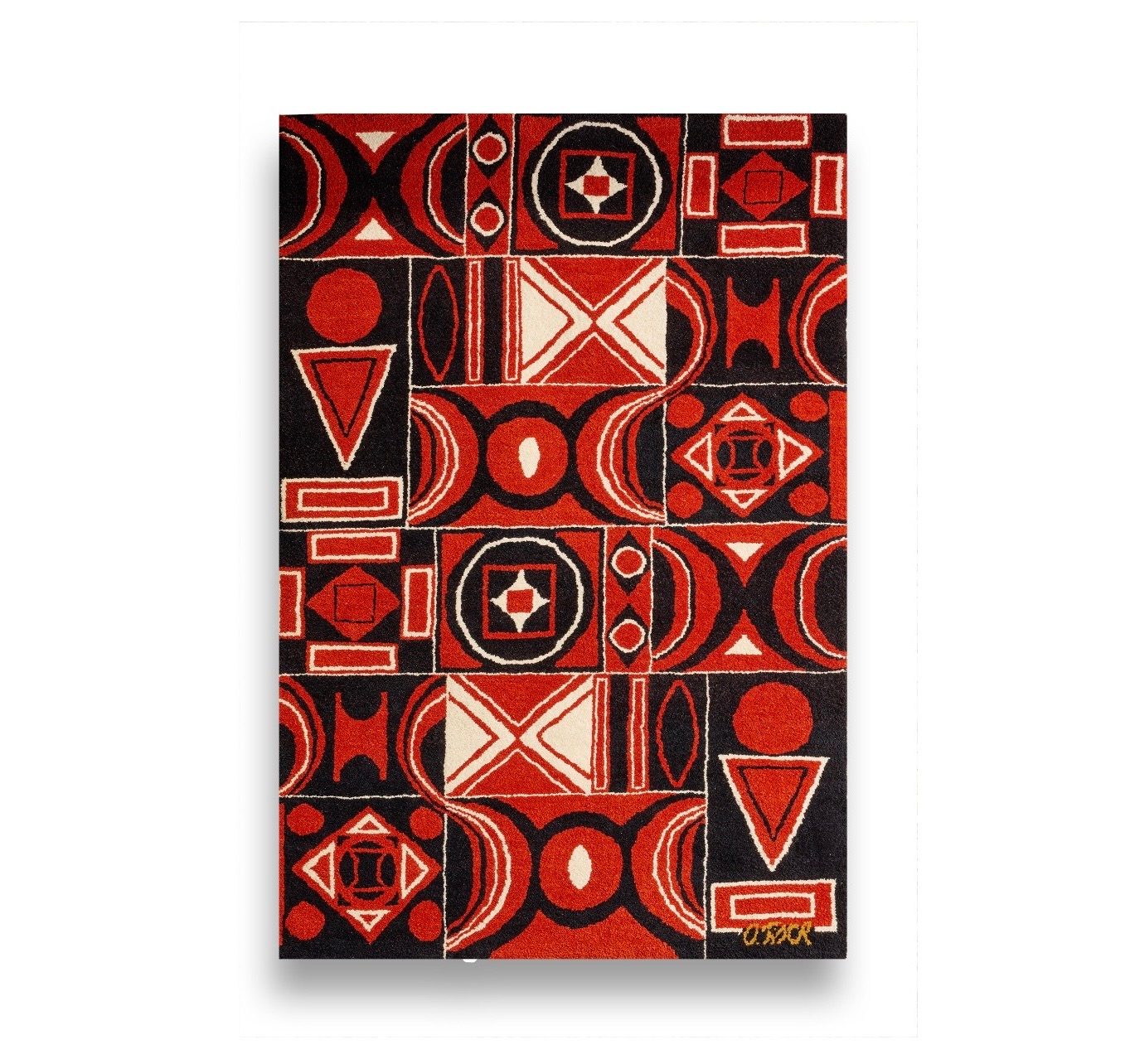'Formas' Modernist Rug or Wall Hanging Tapestry