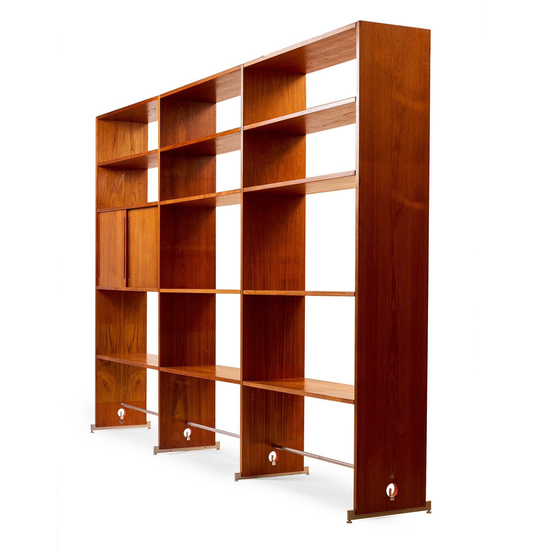 Teak Shelving and Storage Unit