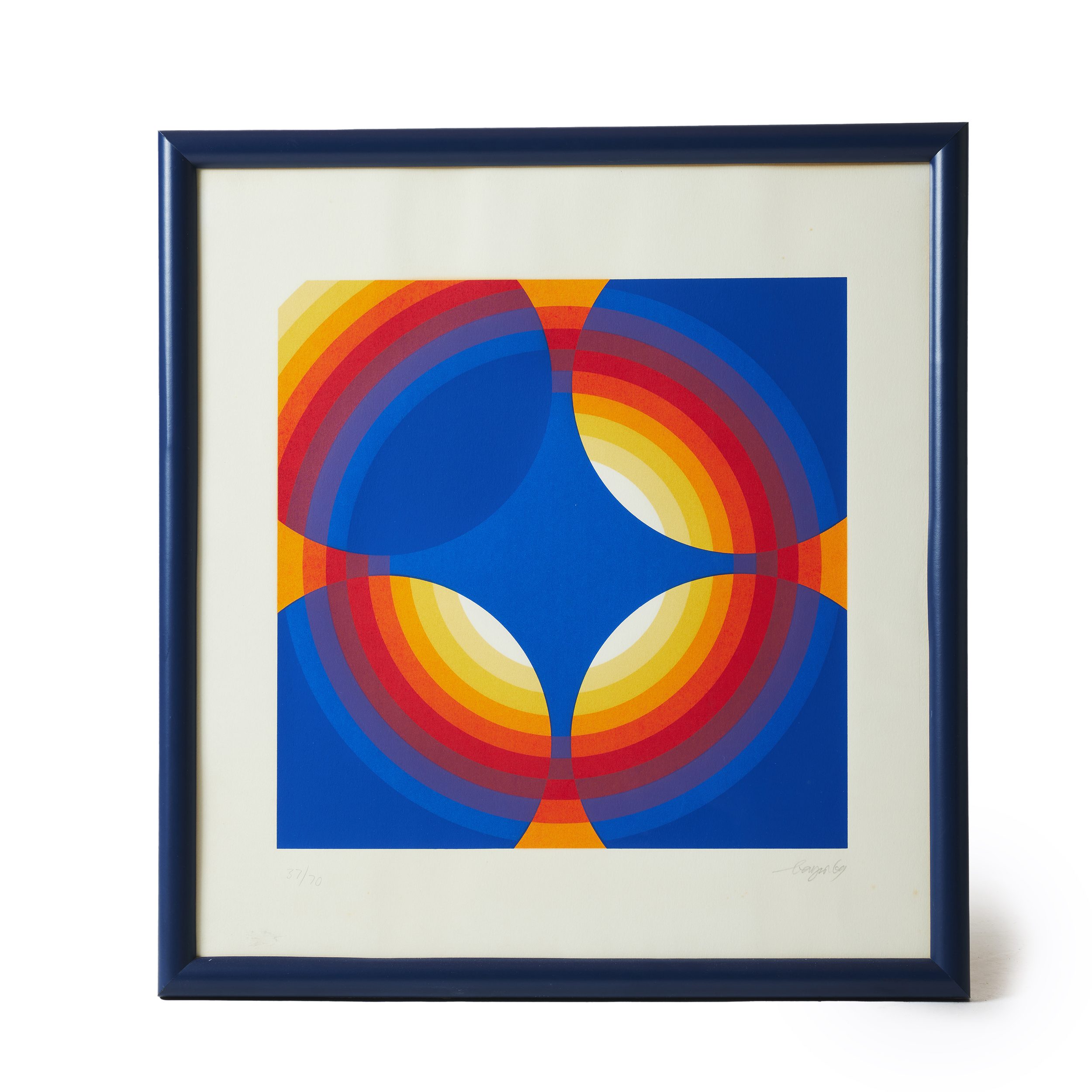 Op Art Lithograph