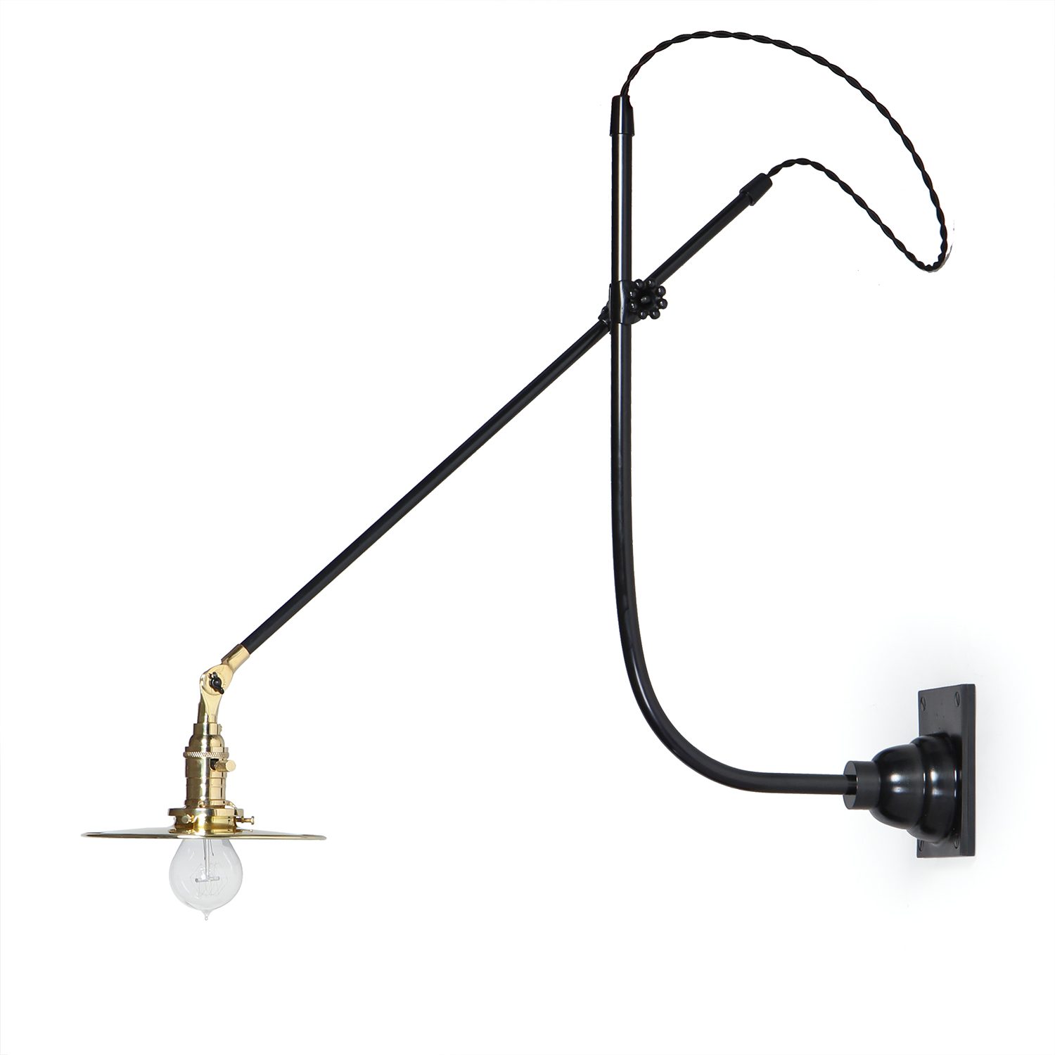 Articulating & Adjustable O.C. White Fixture Customized