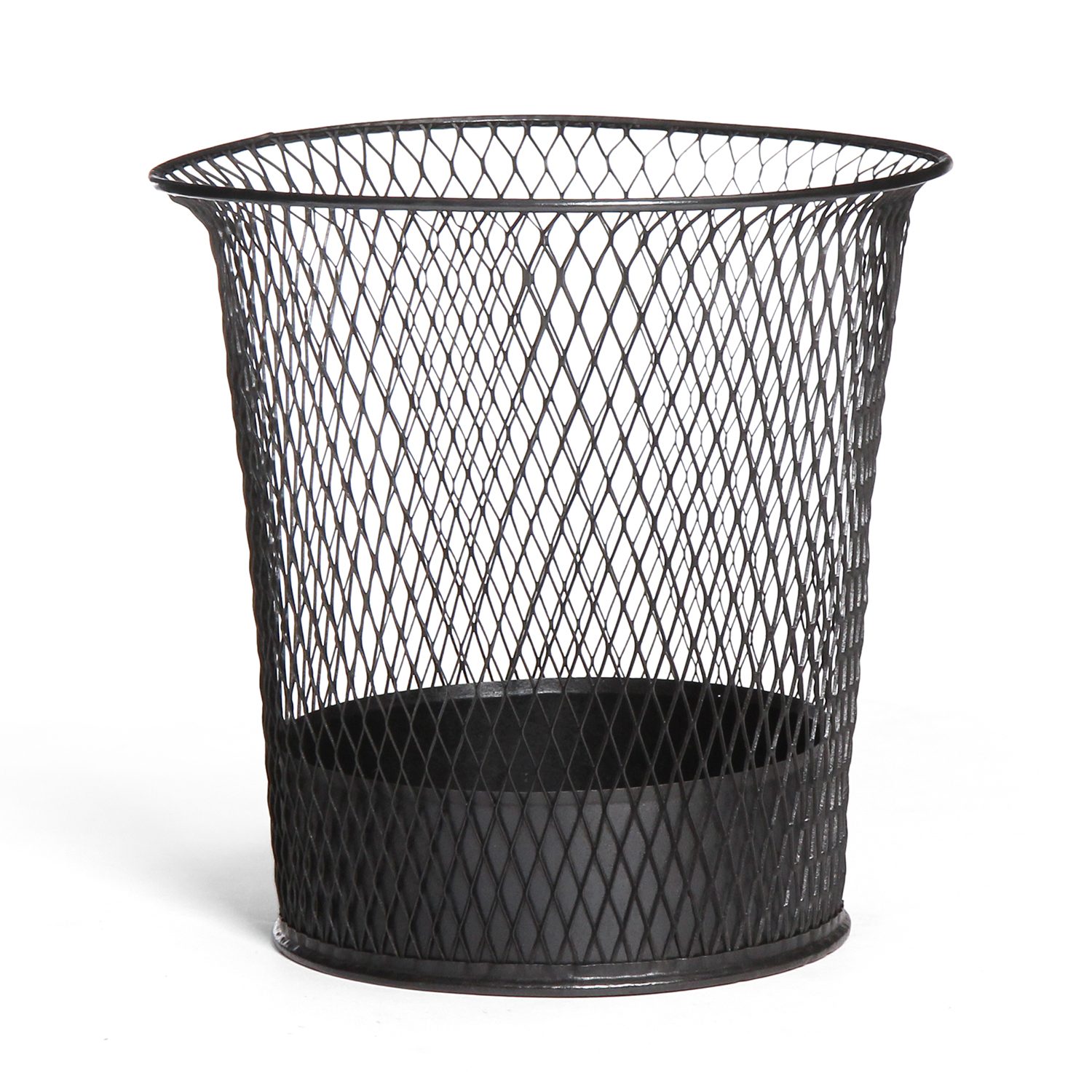 Braided Steel Waste Basket