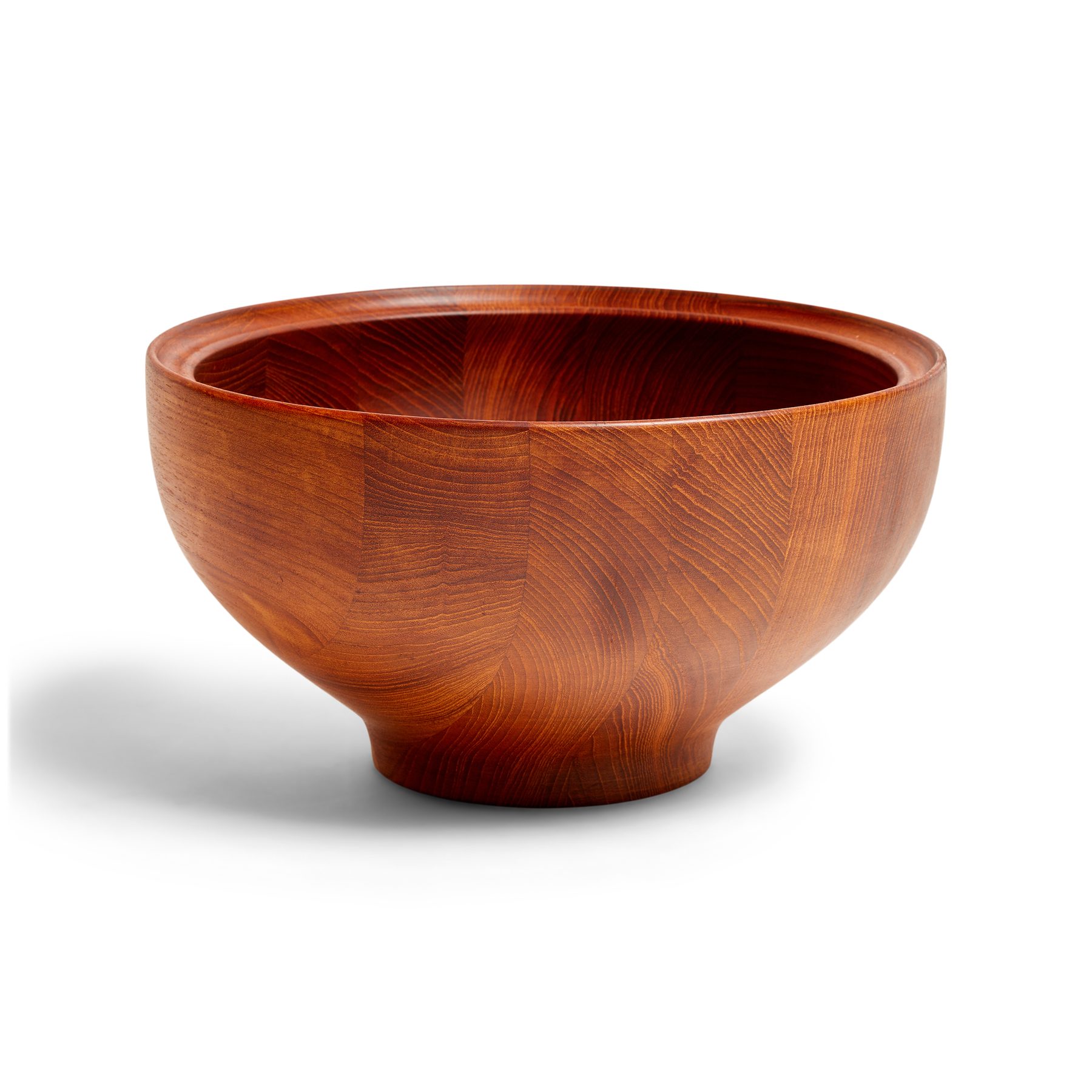 Solid Teak Serving Bowl