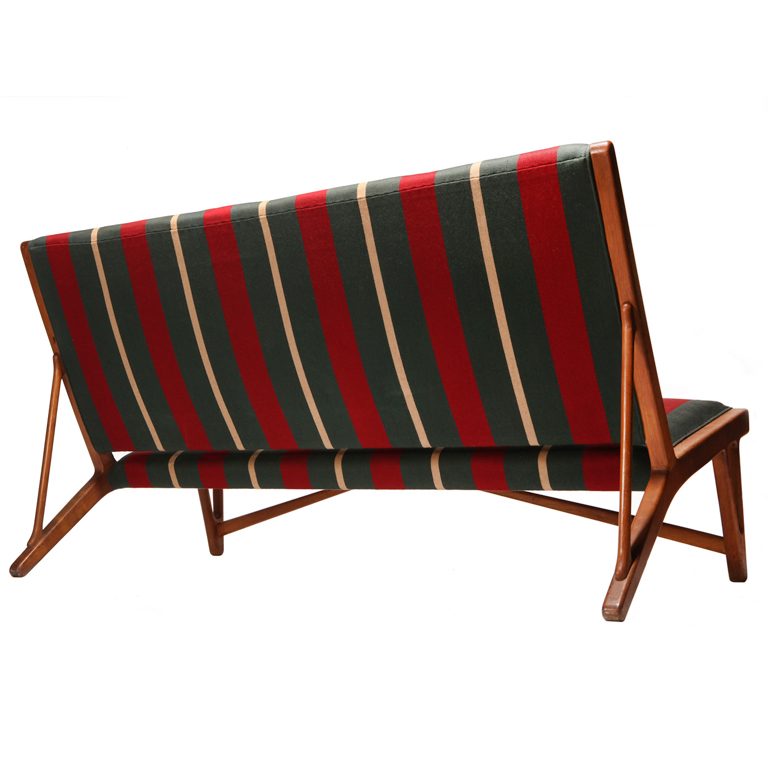 An Early Low Seat Settee or Bench