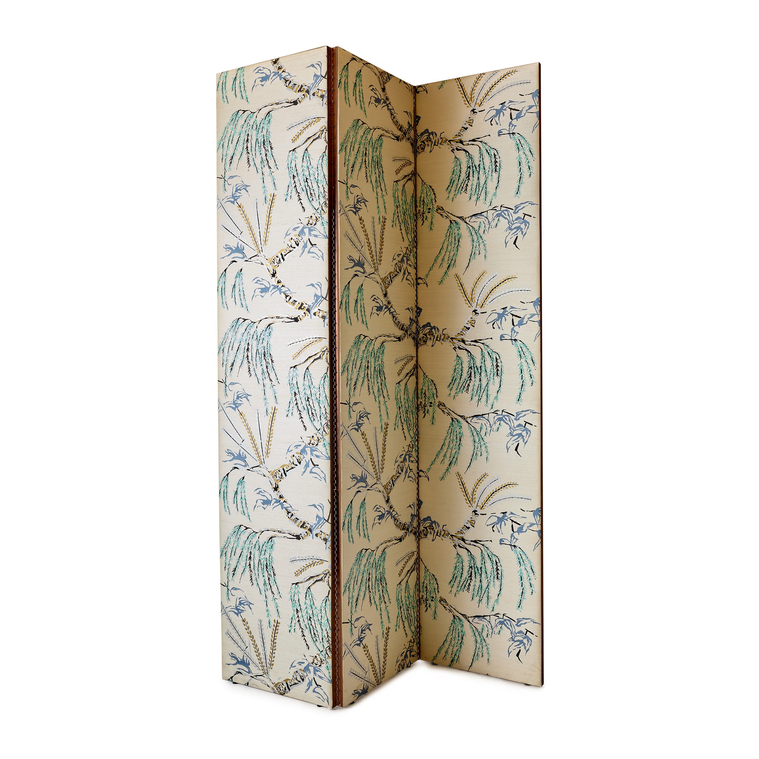 Three Panel Folding Room Divider