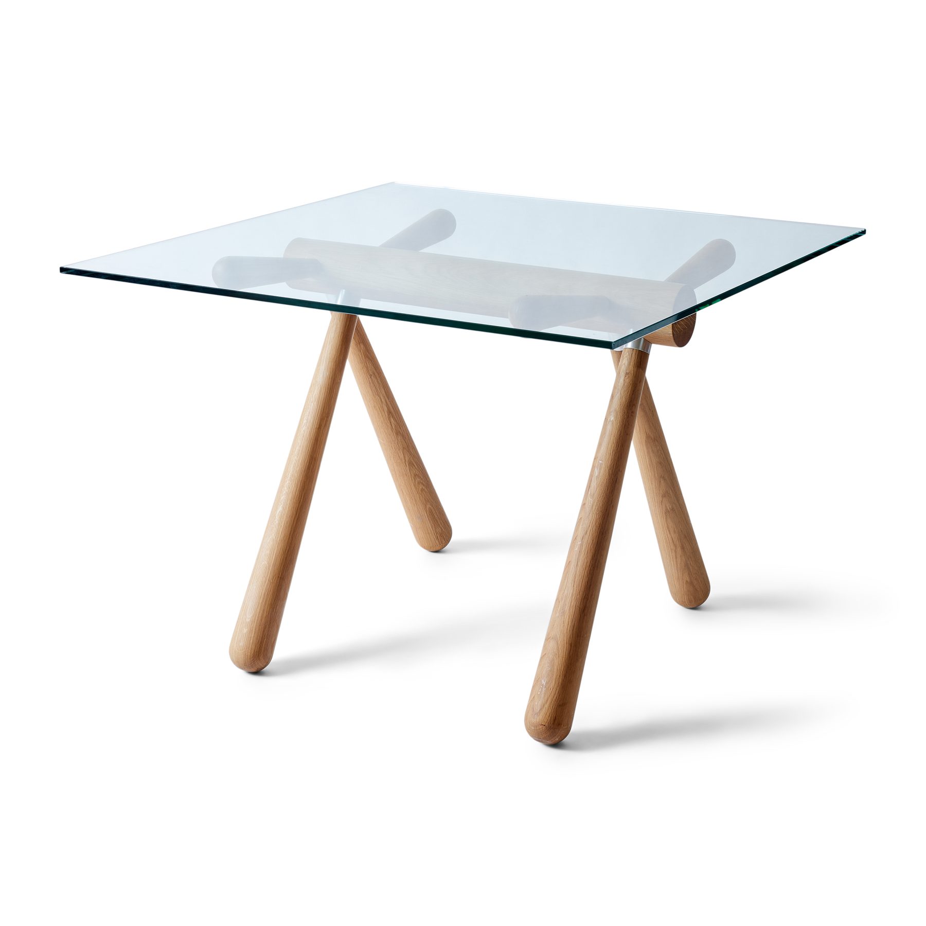 Oak Trestle Table
