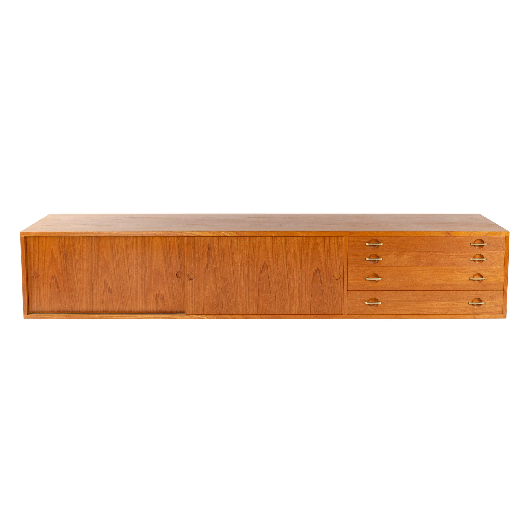 Wall Mount Teak Cabinet