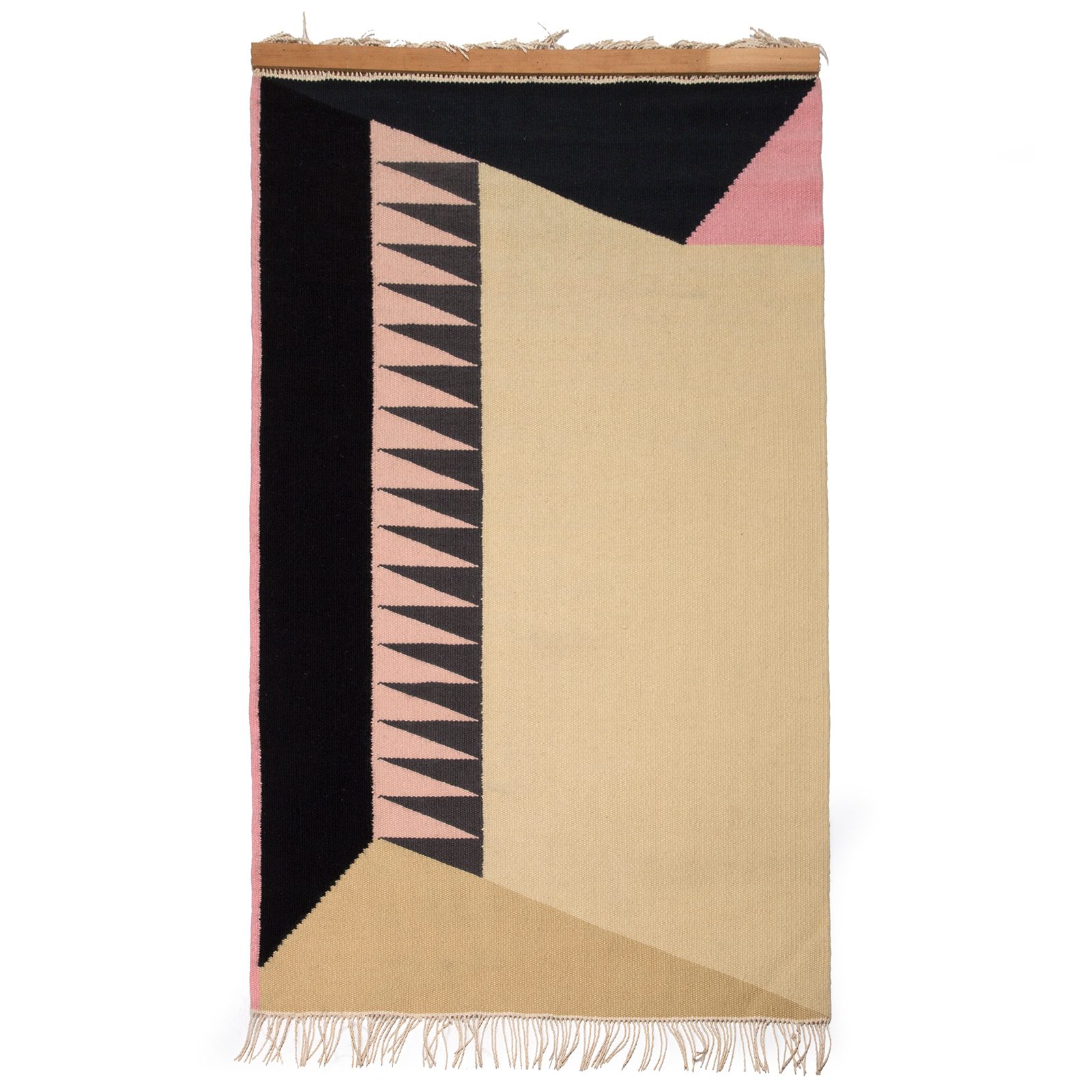 Abstract Hand Loomed Tapestry