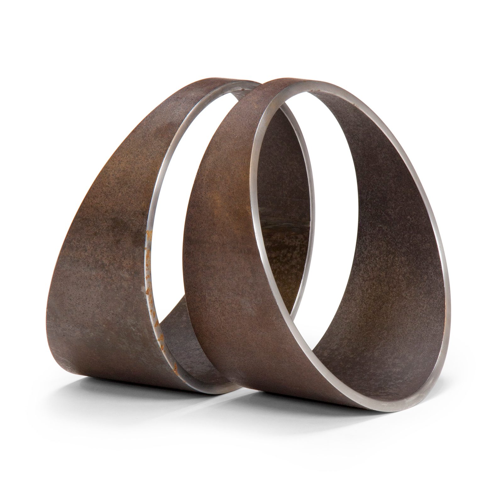 Round Steel Bookends