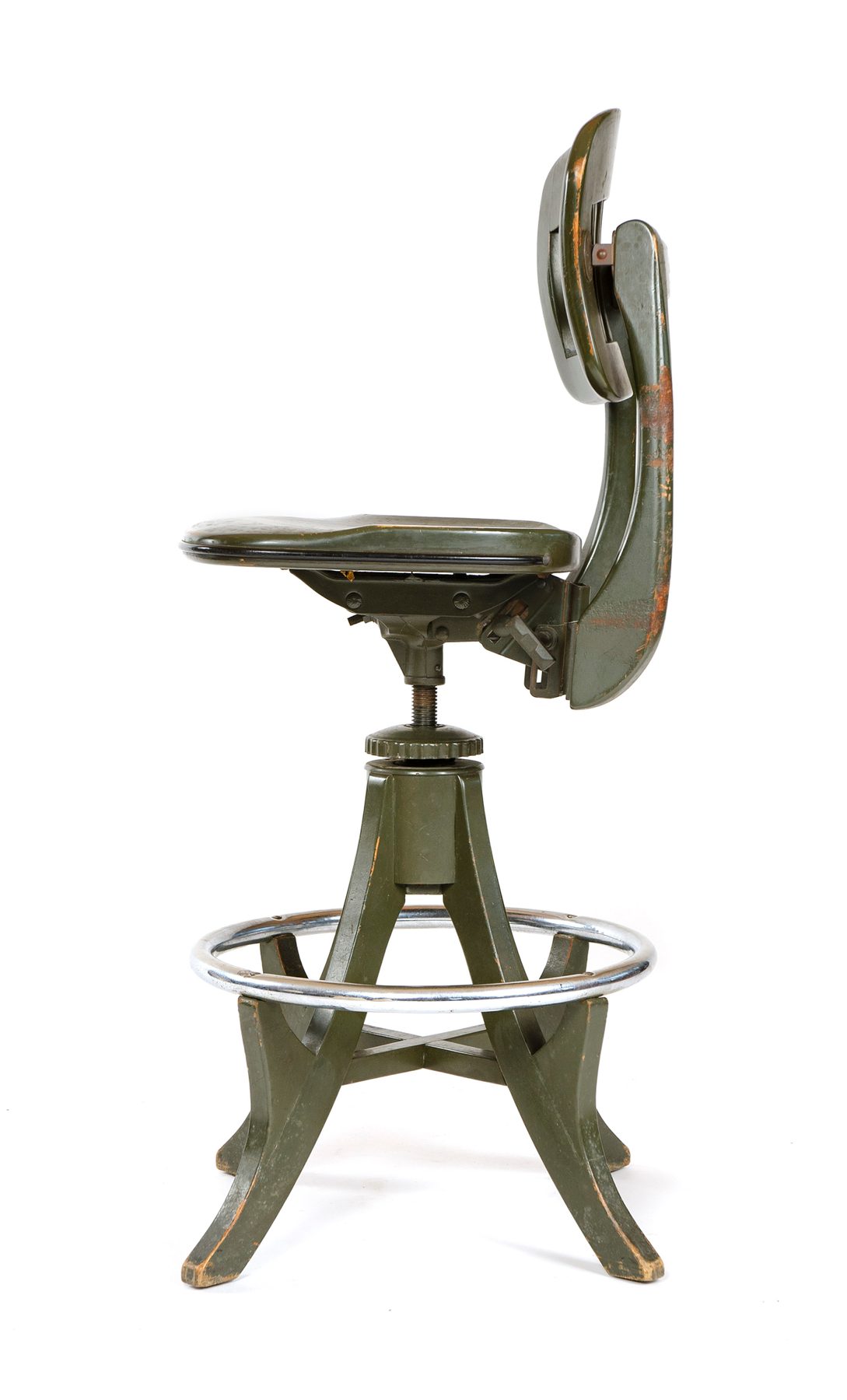 Adjustable Swiveling Architect's Stool