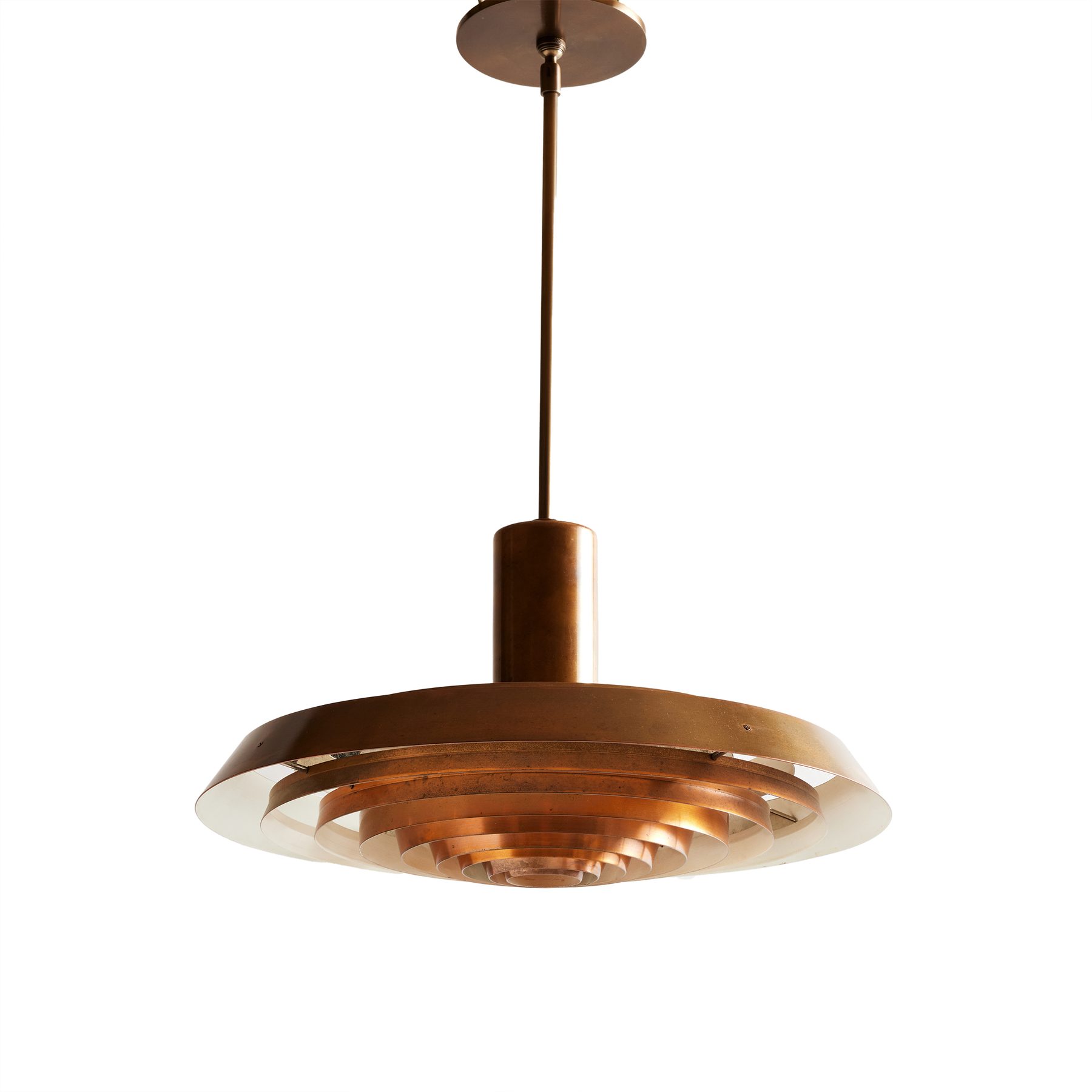 Copper Pendant Ceiling Fixture