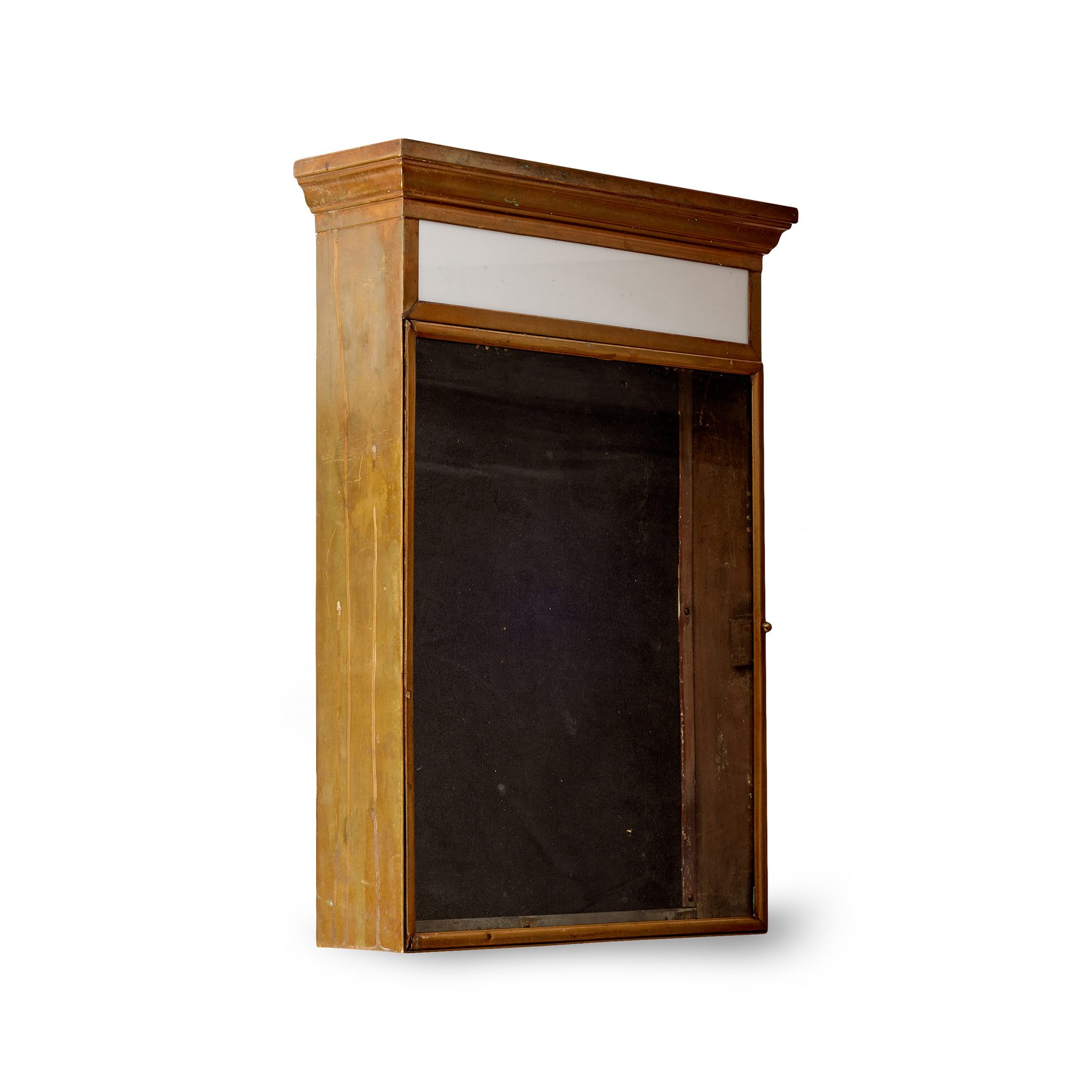 Illuminated Bronze Vitrine