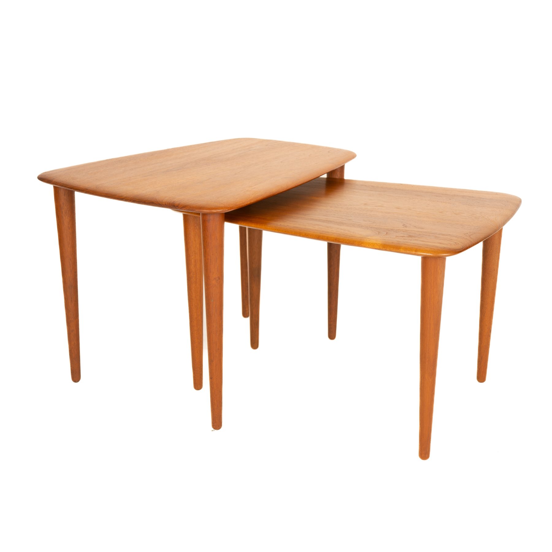 Pair of Teak Nesting Tables