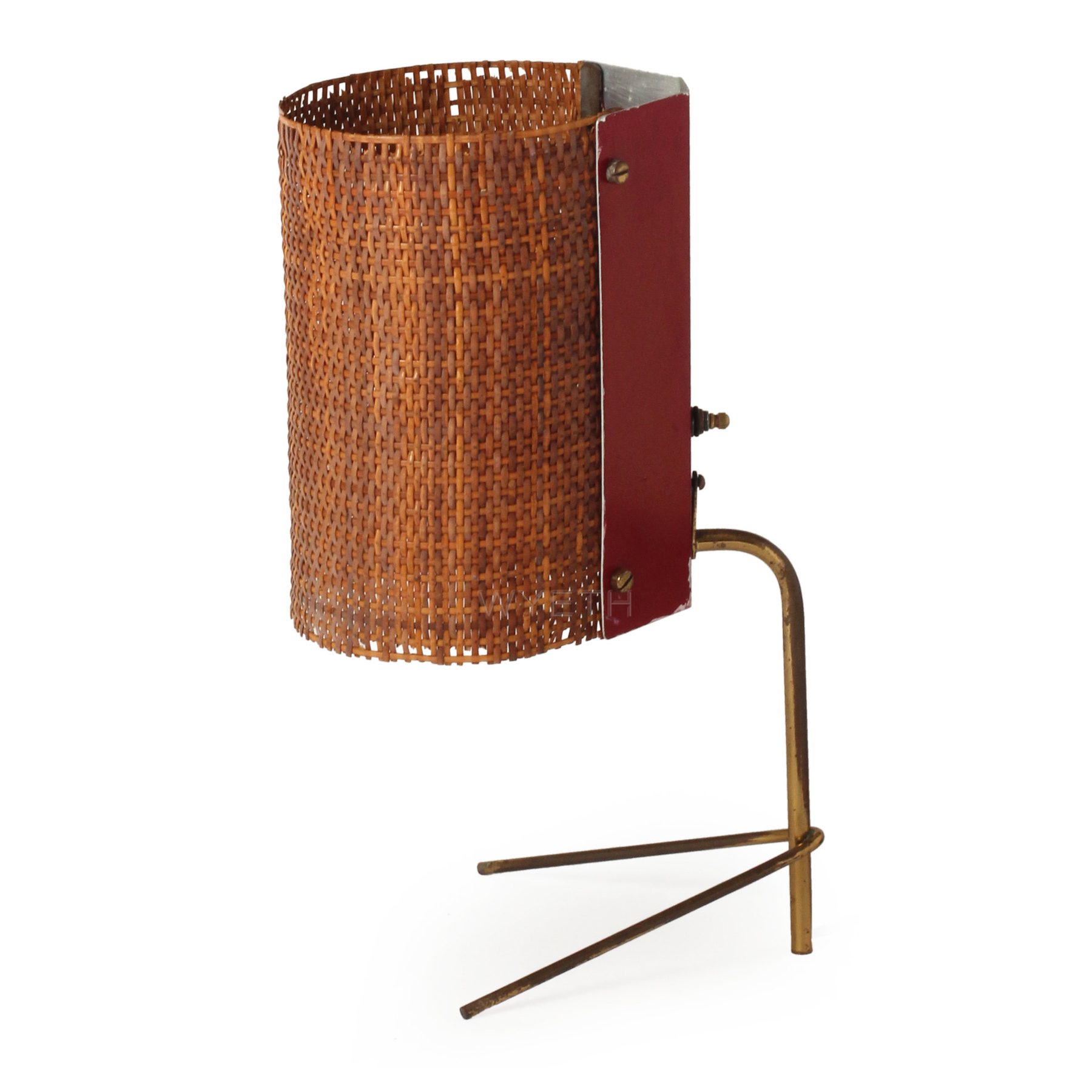 Modernist Cane Table Lamp