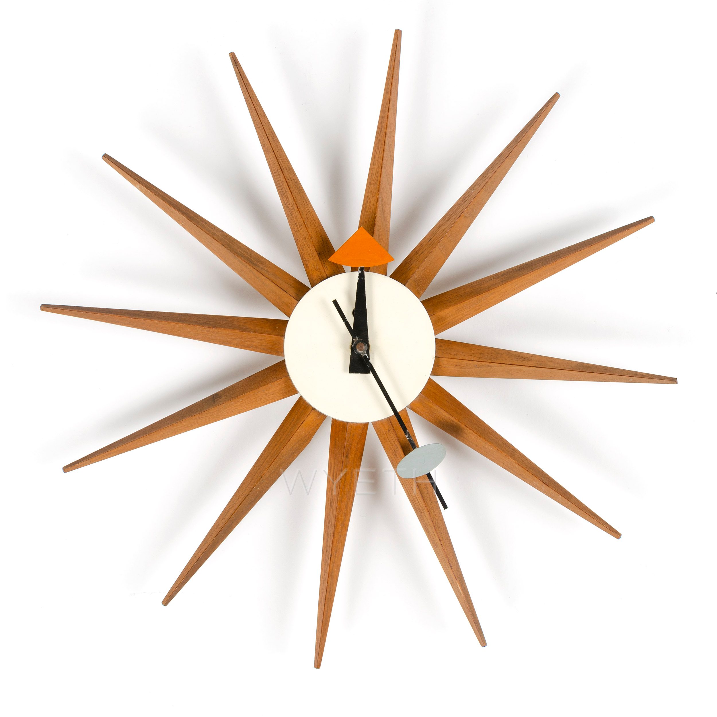 Sunburst Clock