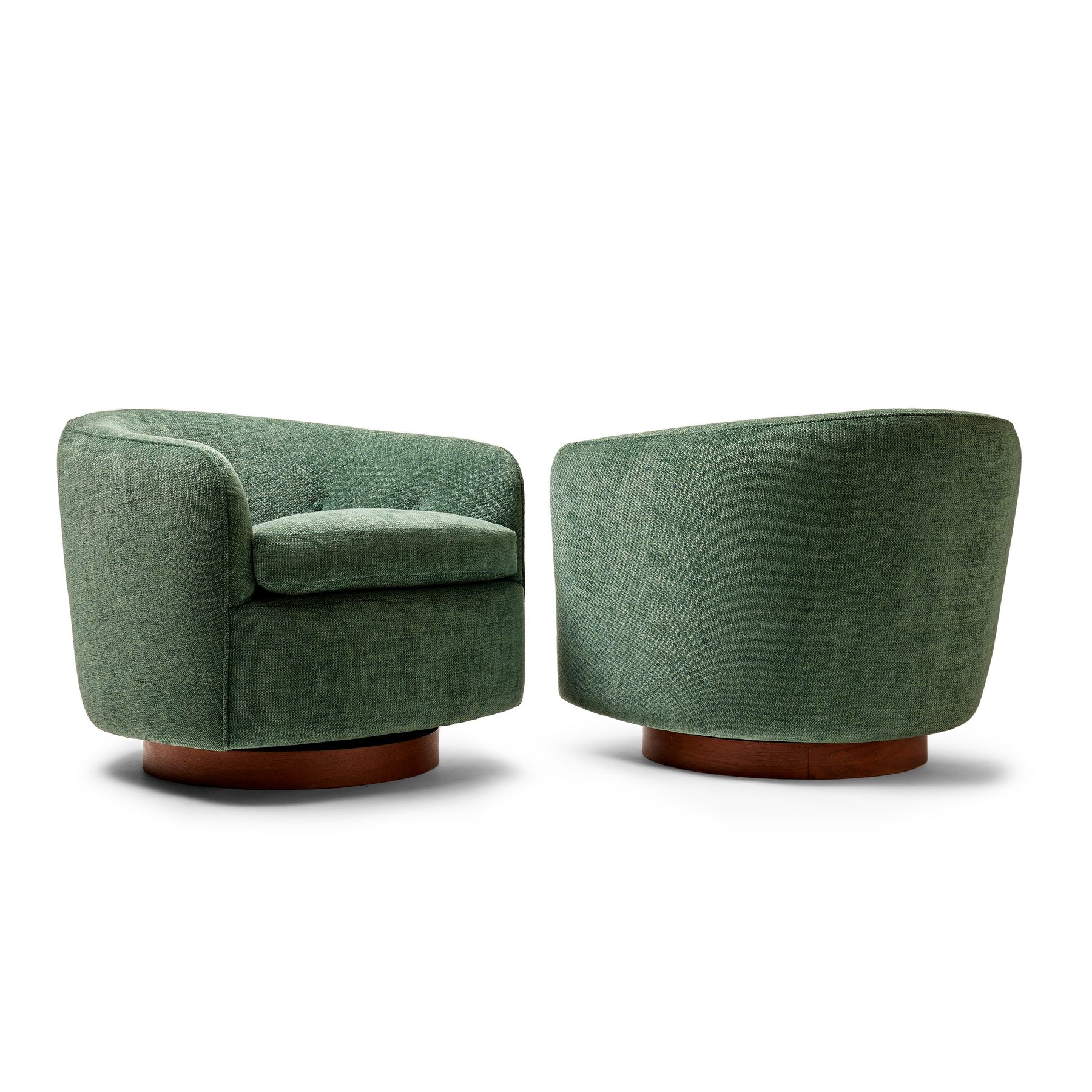 Swiveling Armchairs