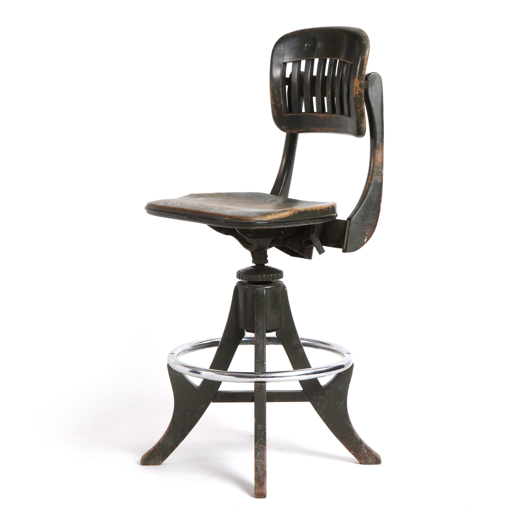 Swiveling Architect's Drafting or Bar Stool