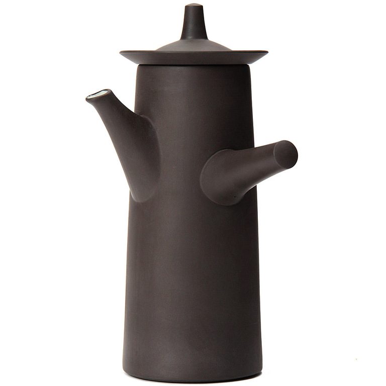 Rare Flame Stone Hot Chocolate Pot