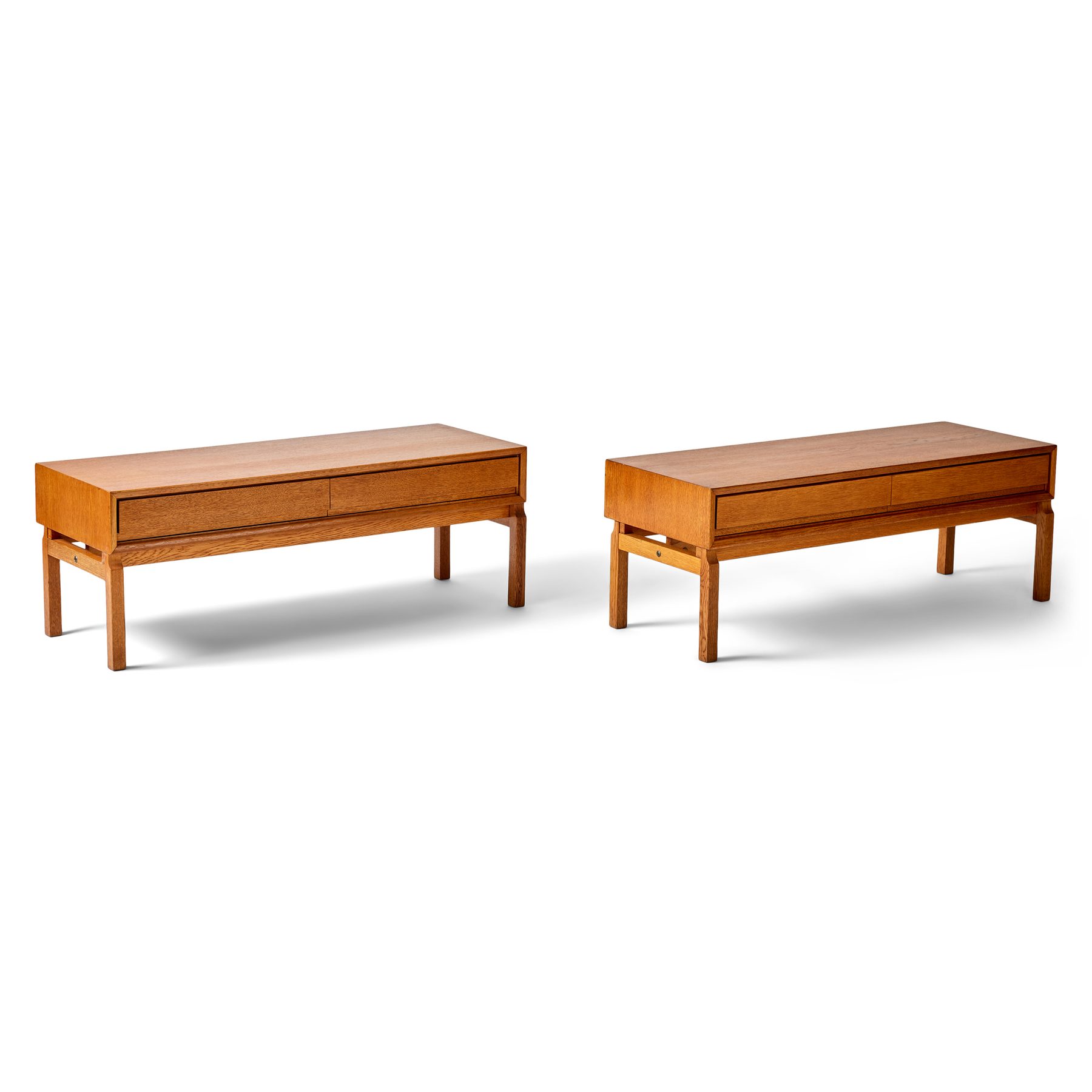 Pair of Low Cabinet or Bench