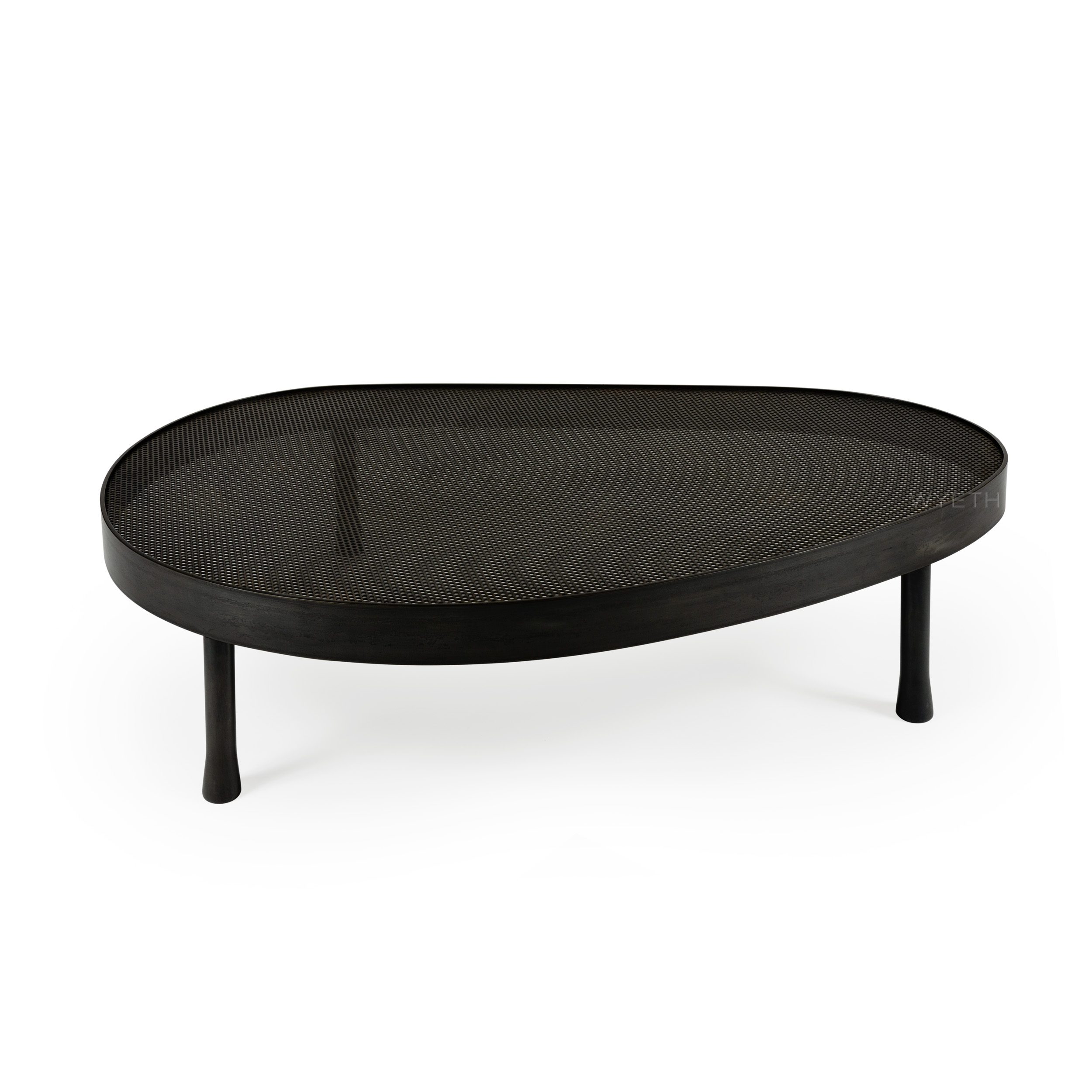 Perforated Steel Low Table