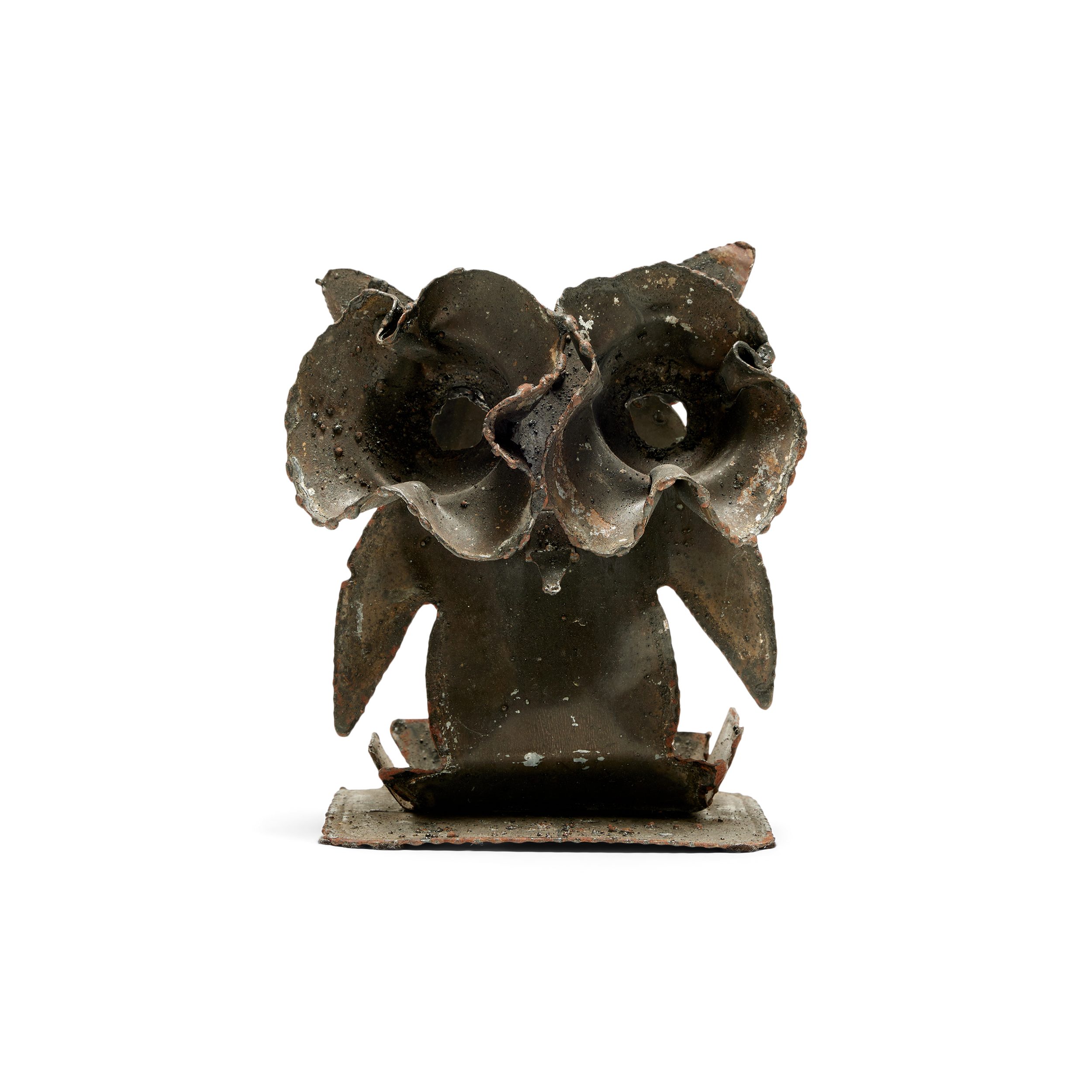 Owl Metal Sculpture