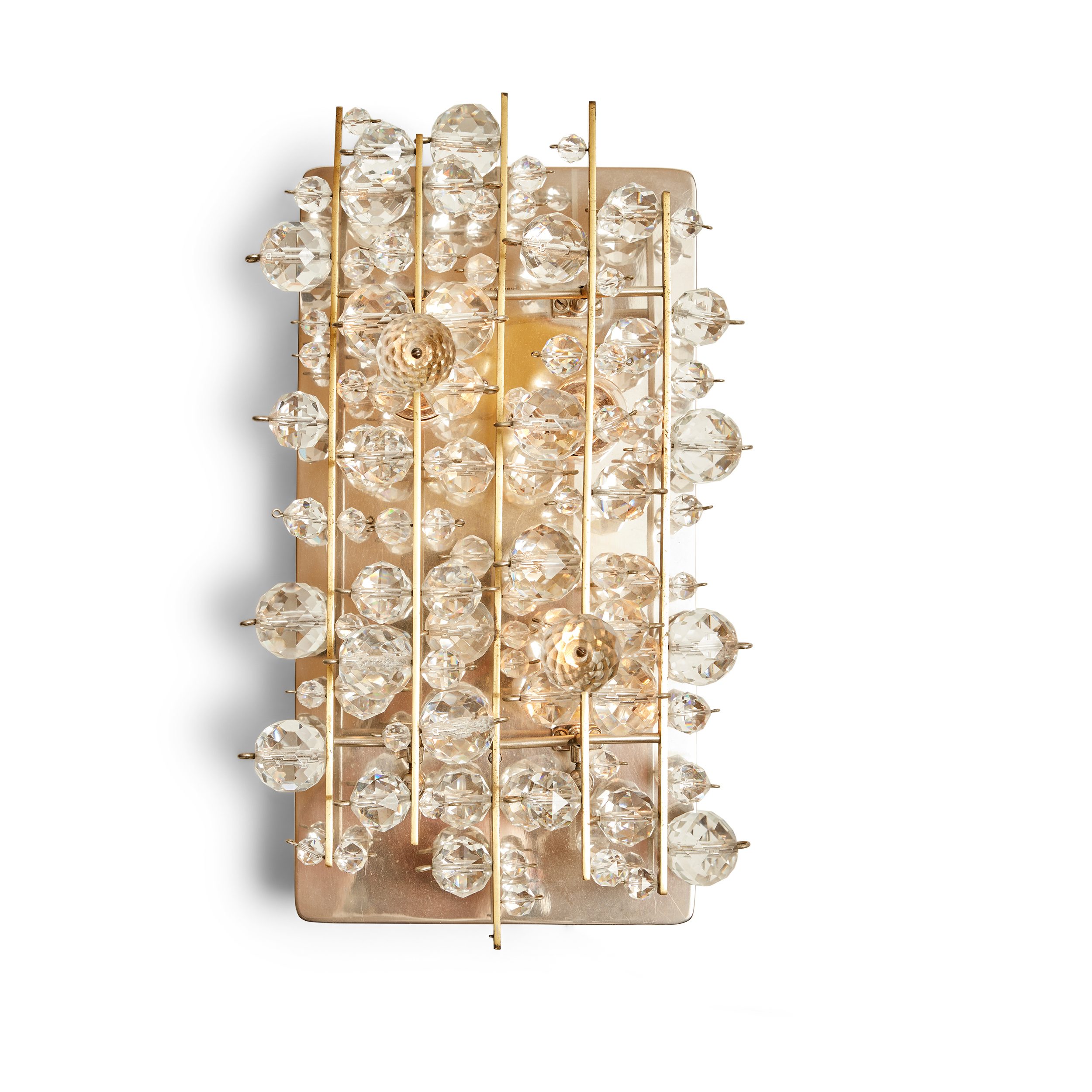 Cut Crystal Wall Lamp