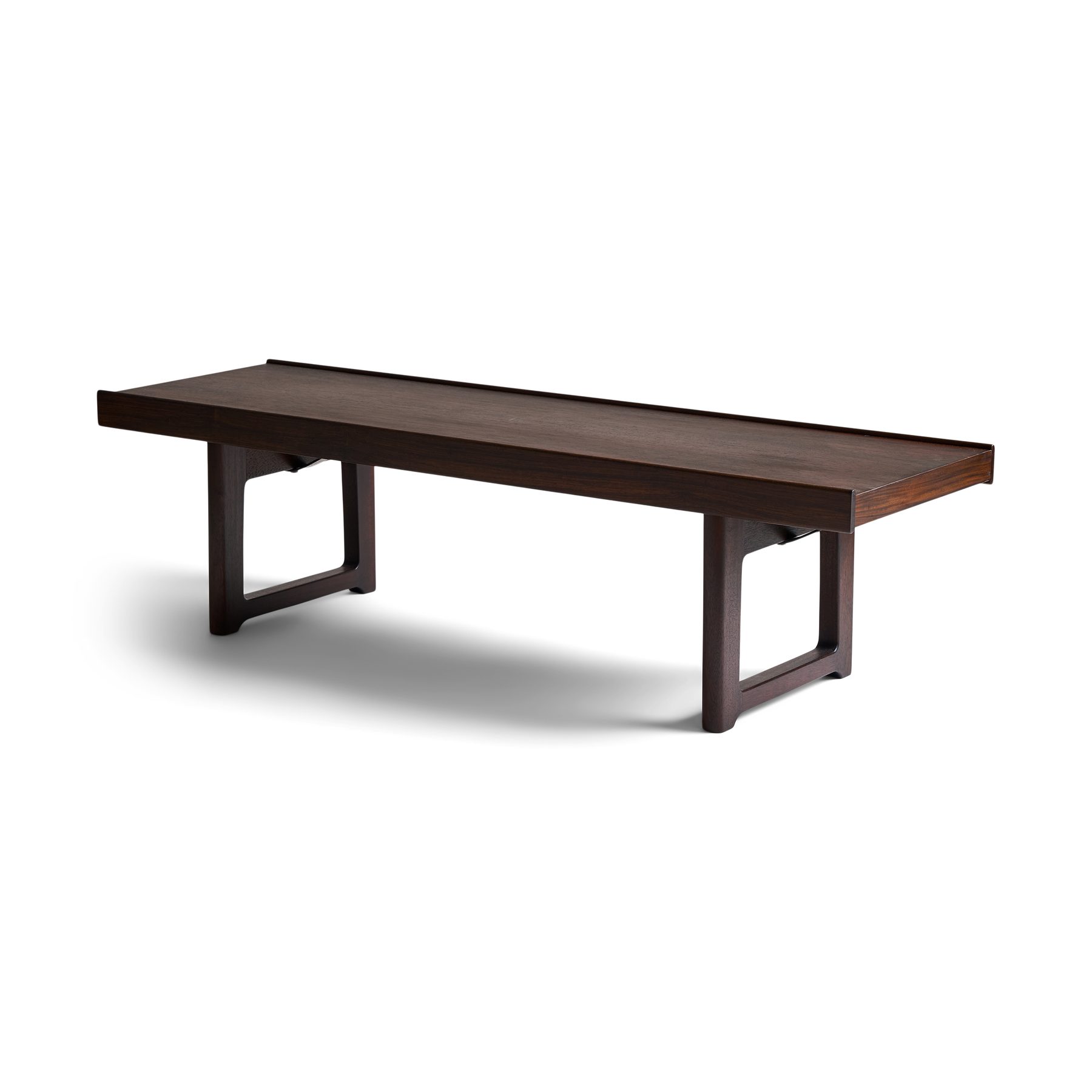 Rosewood Low Table Bench