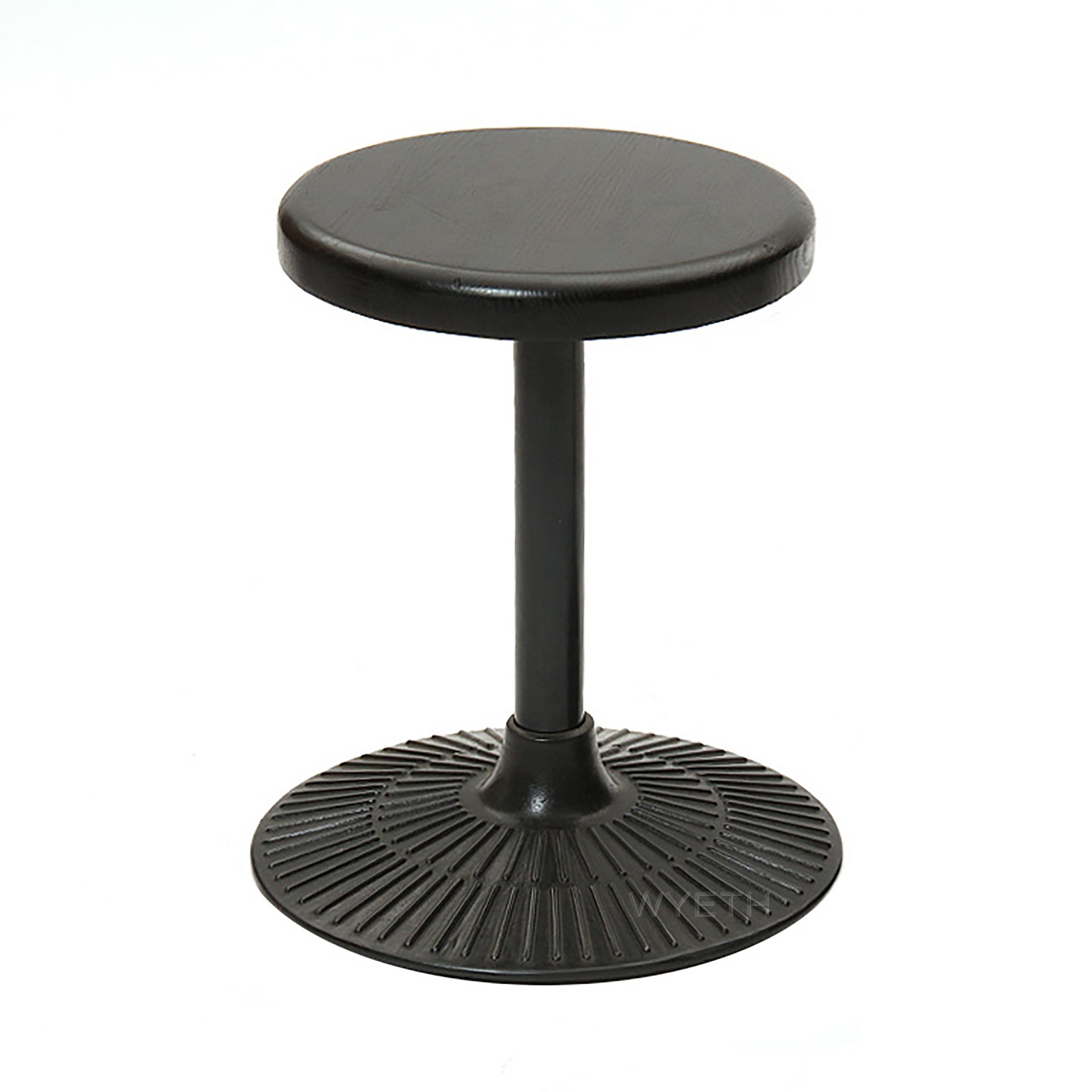 Cast-Iron and Oak Stool