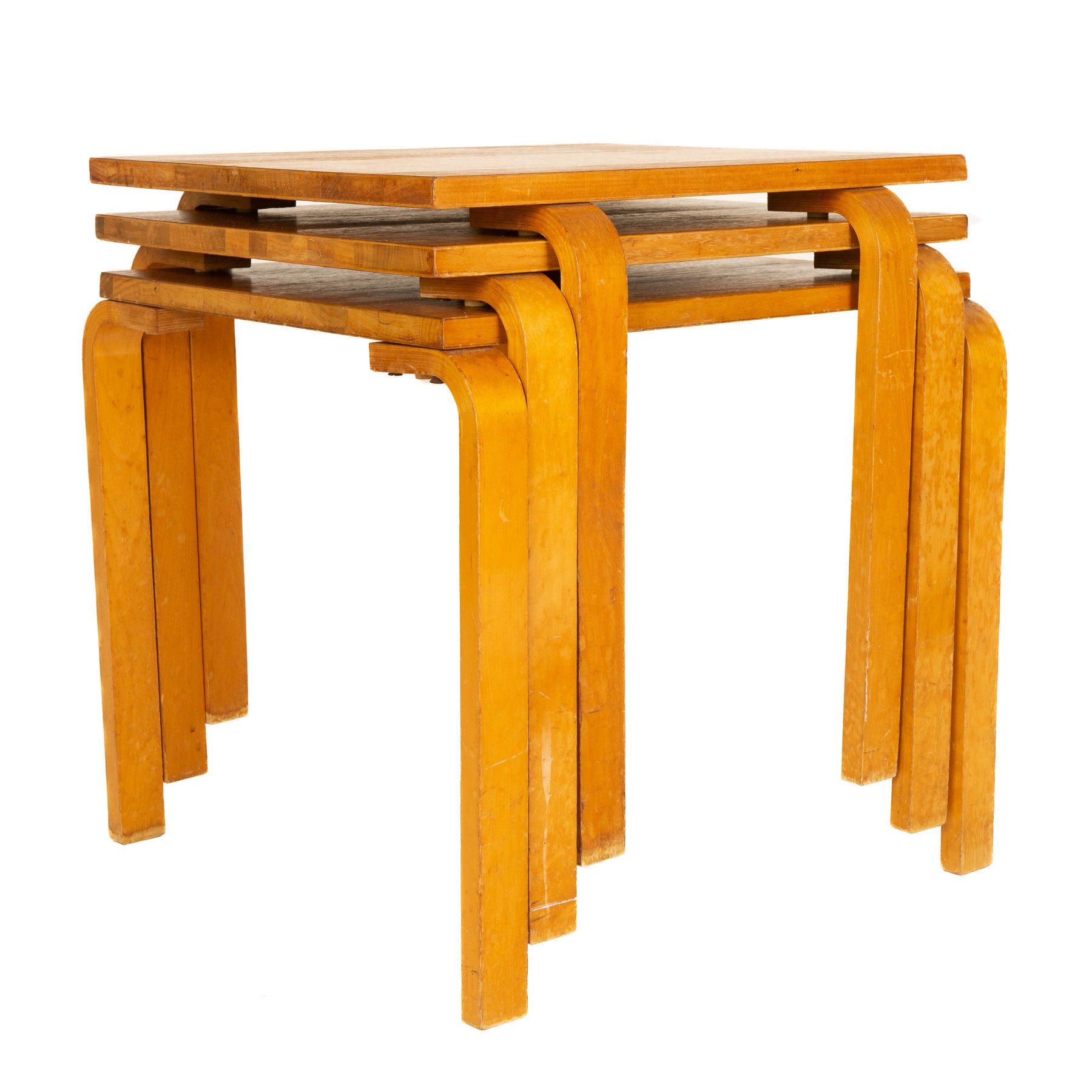 Set of Three Stacking Side Tables