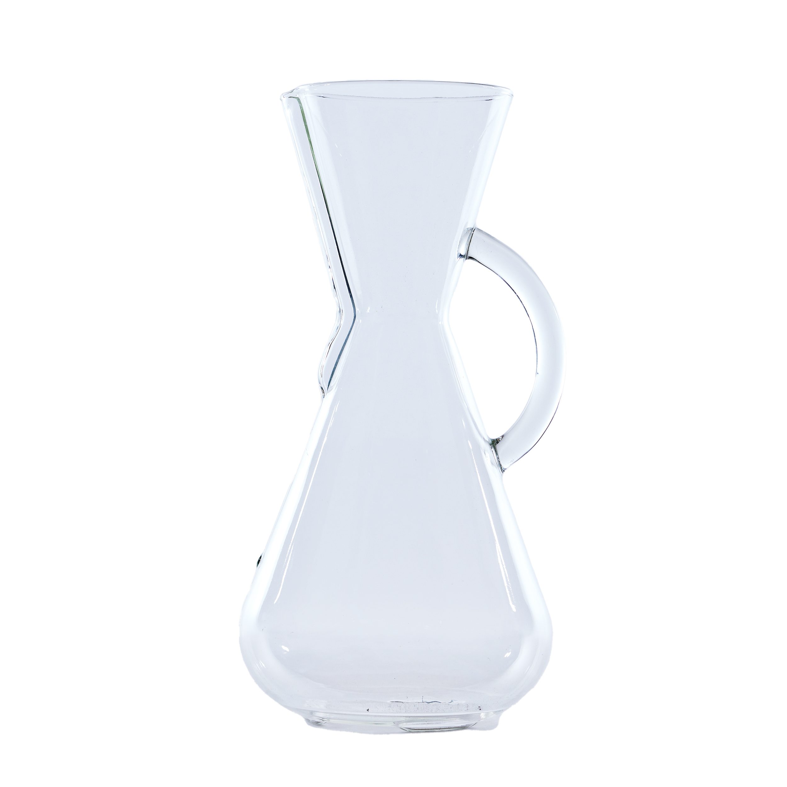 Chemex glass coffee maker/pitcher/vase with handle