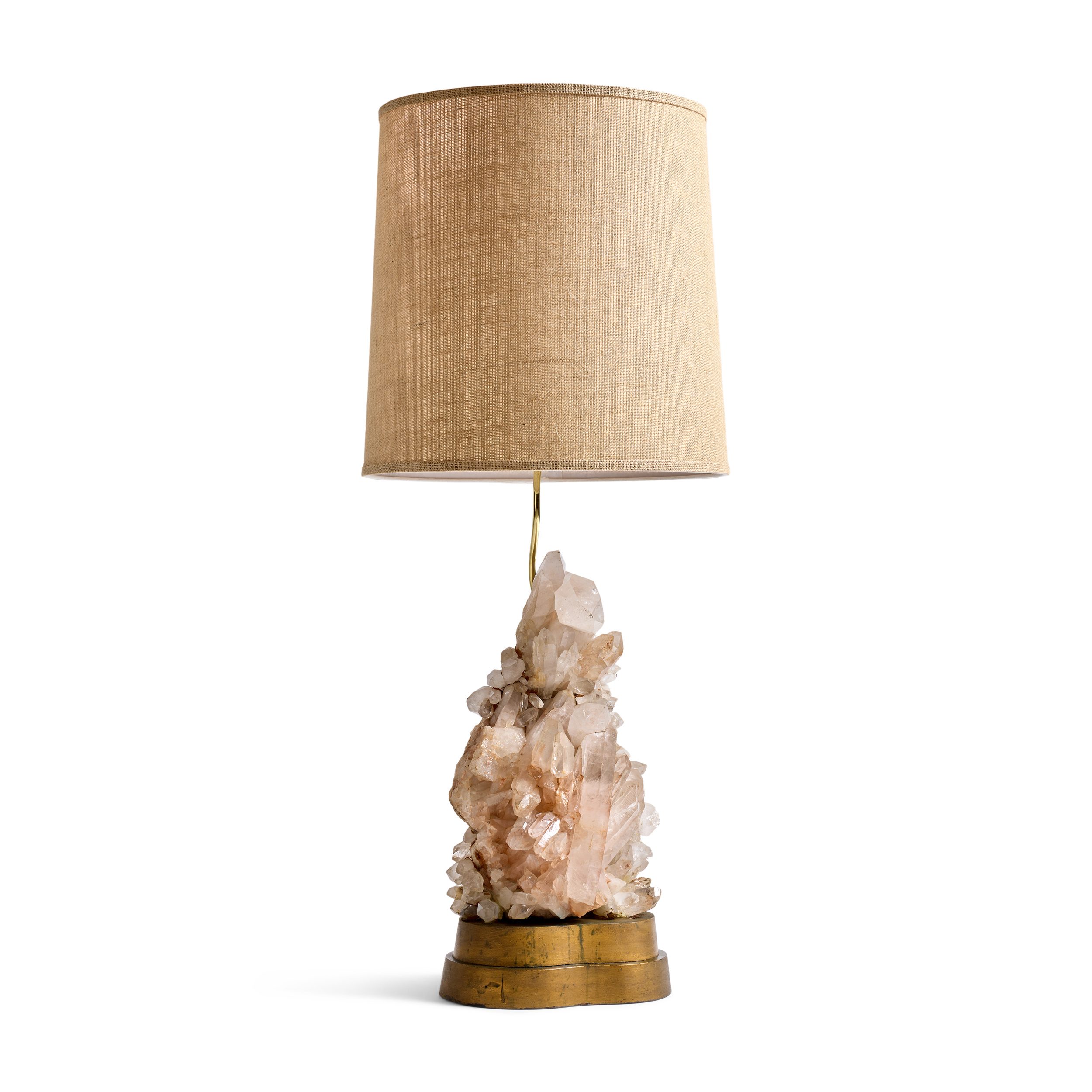 Quartz Crystal Table Lamp
