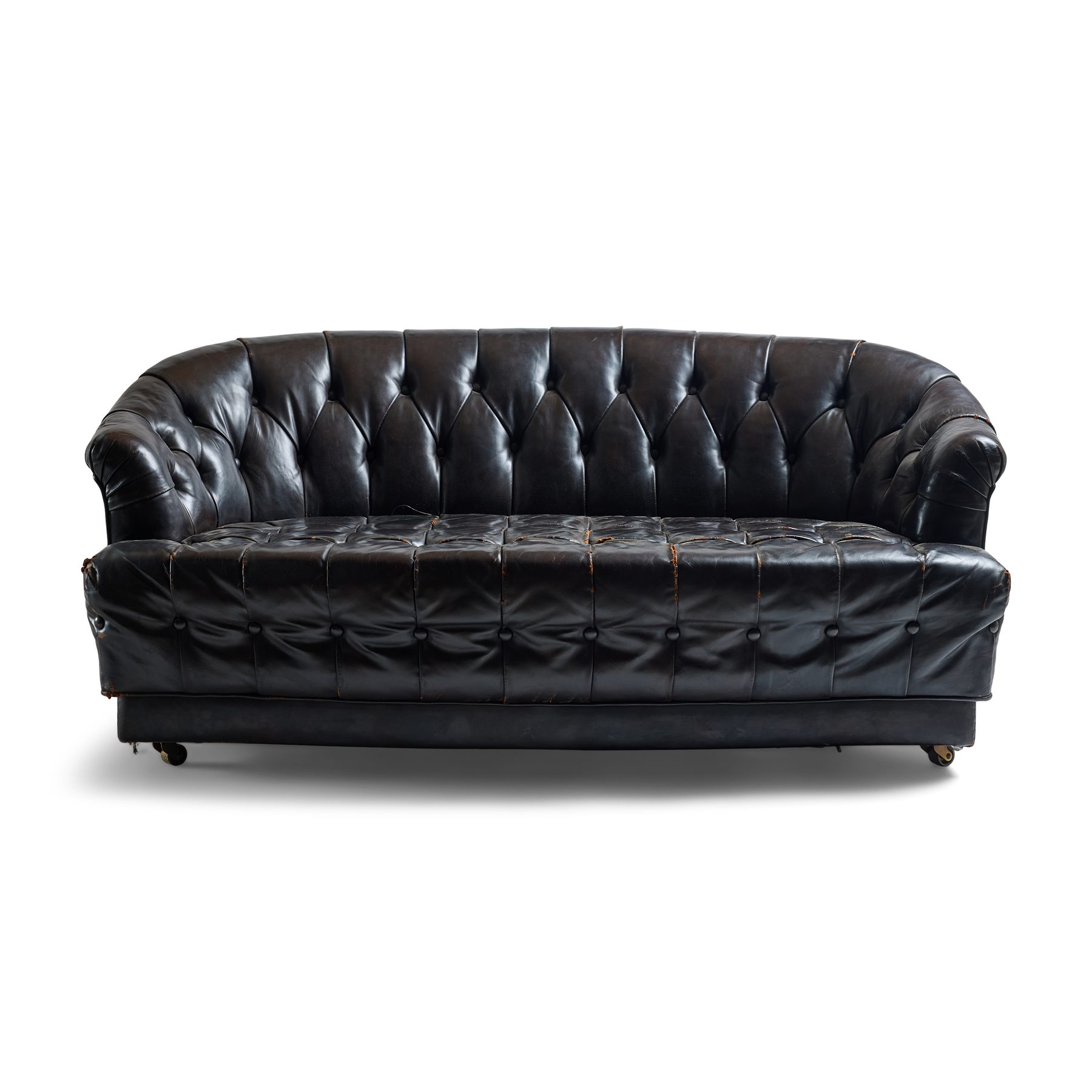 Button Tufted Modern Chesterfield Sofa