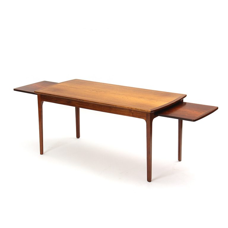 Rosewood Cocktail Table with Extensions