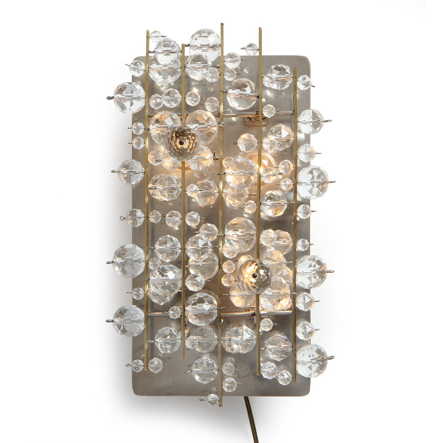 Cut Crystal Wall Lamp
