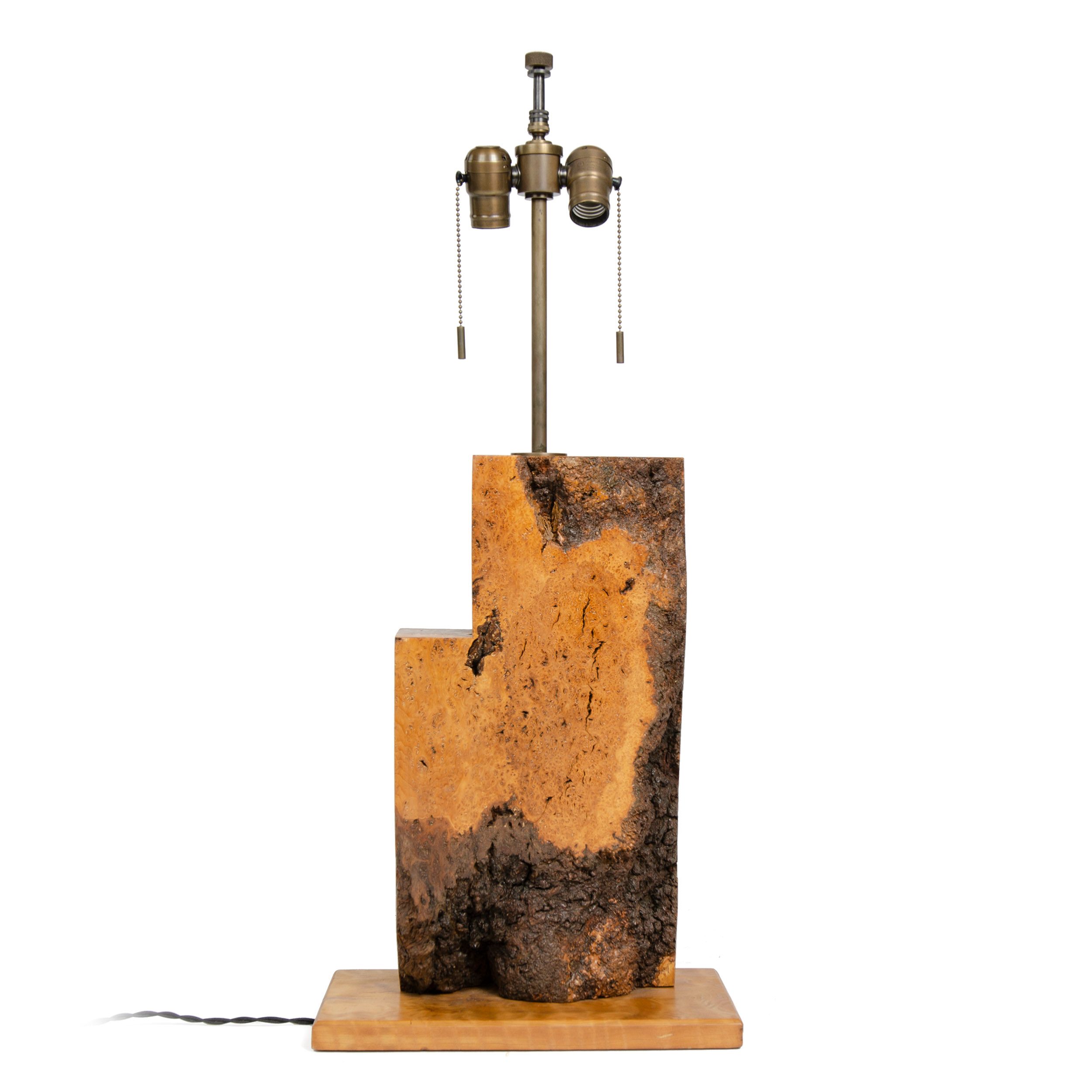 Wood Table Lamp