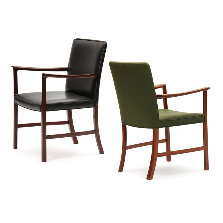 Elegant Mahogany Armchairs (14)